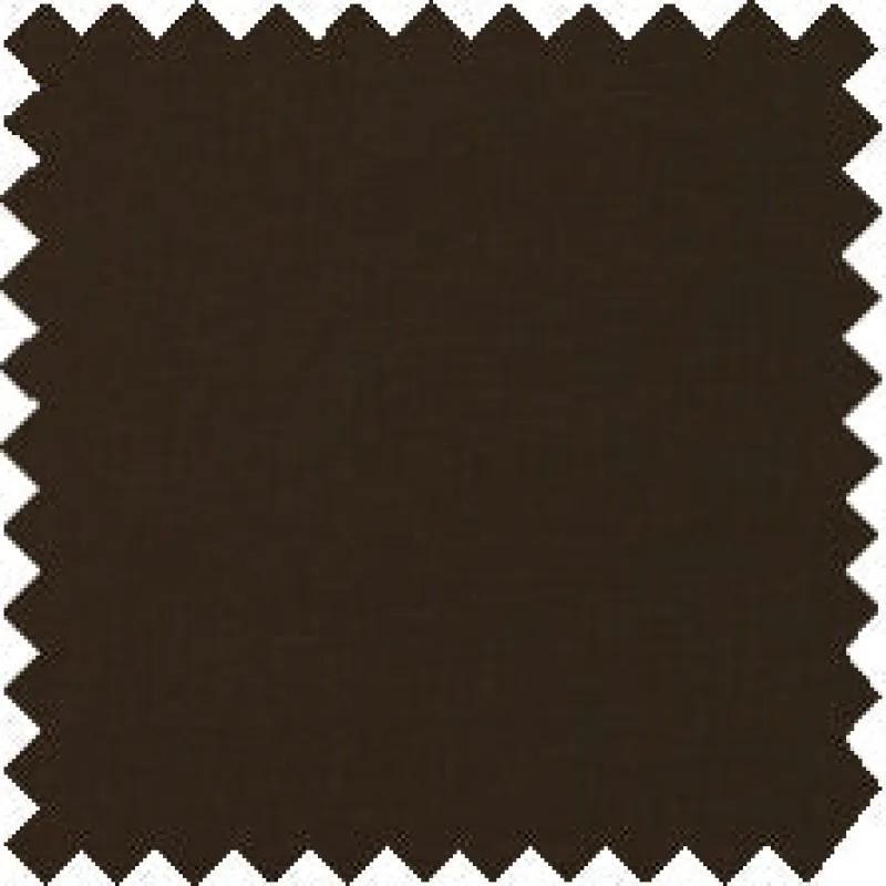 Made-to-Order Pleated Wrap Skirt in Brown Poplin sold by Mashburn