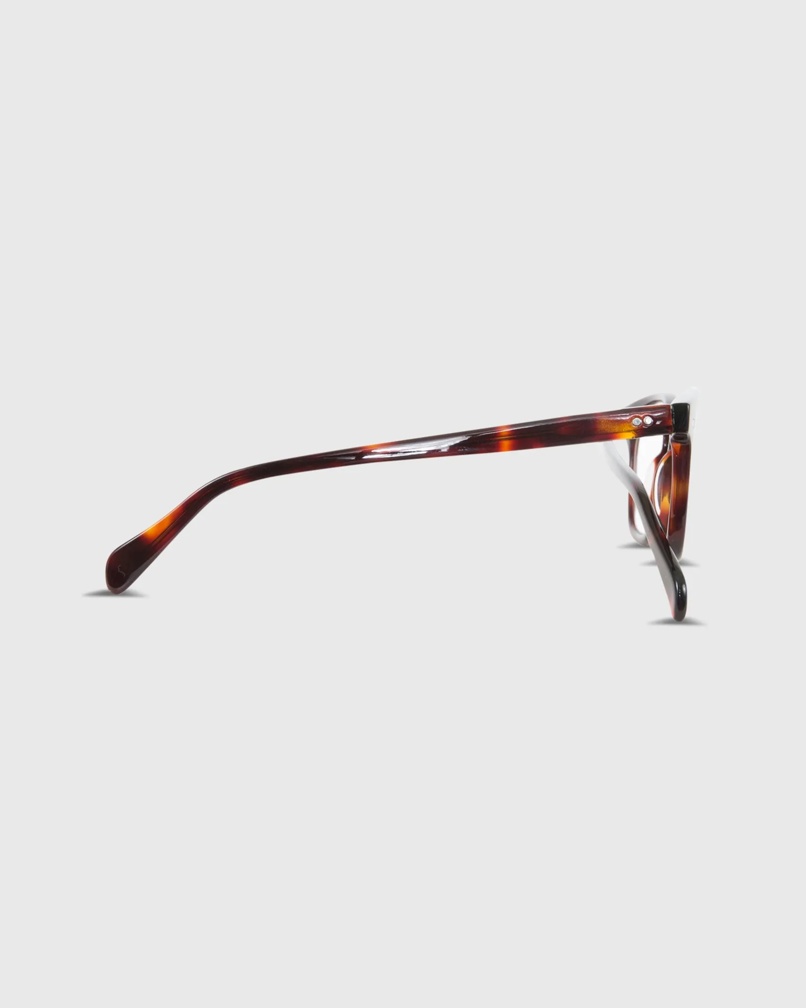 Legend Eyeglasses in Demi-Amber Tortoise sold by Mashburn product image thumbnail 3