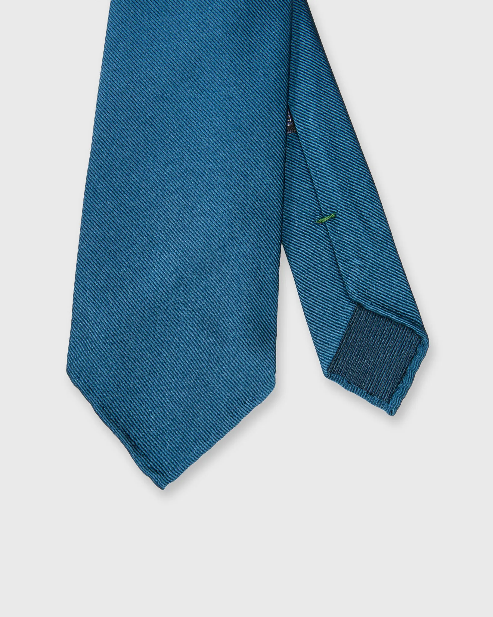 Silk Woven Tie in River Twill sold by Mashburn