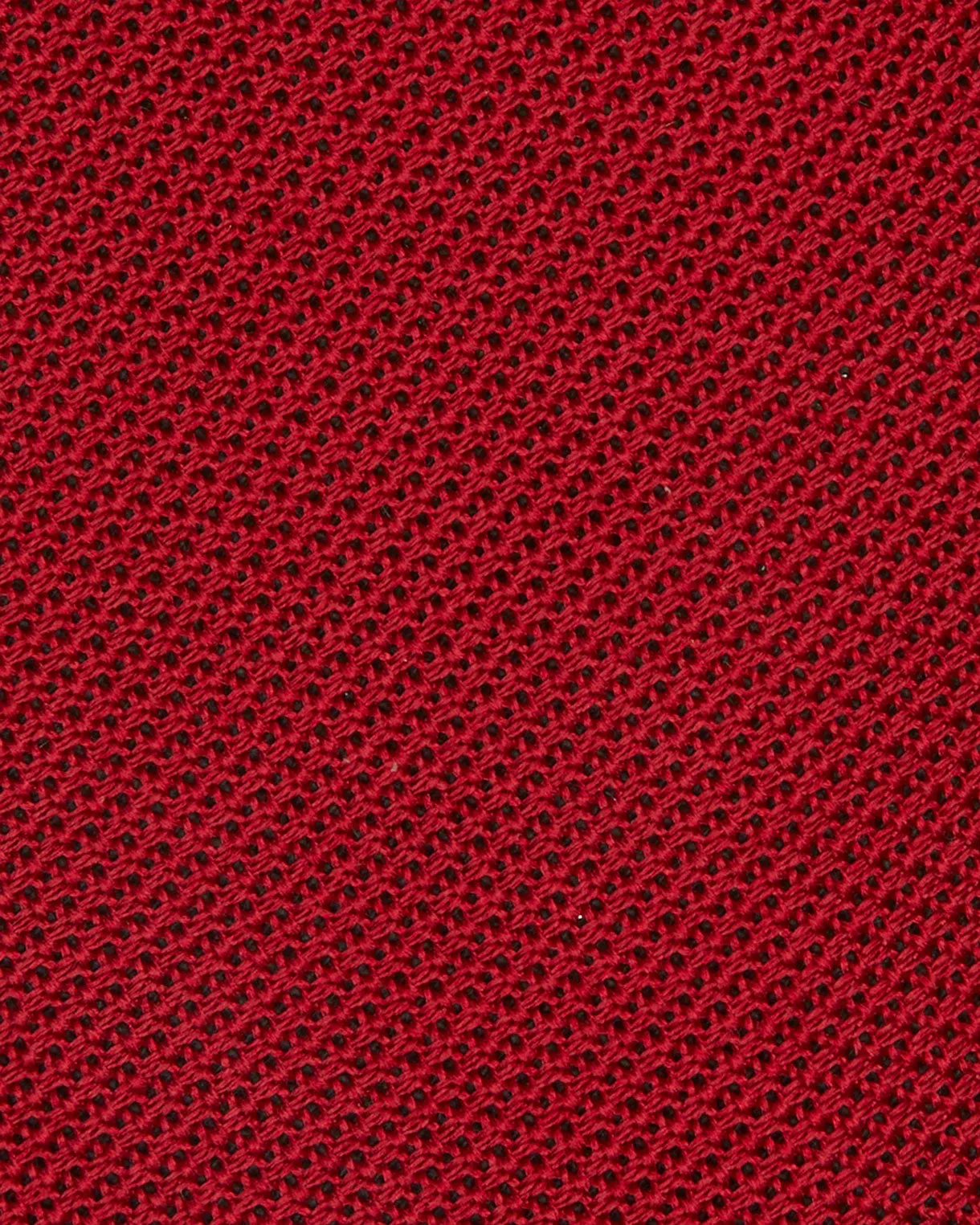 Silk Fino Grenadine Tie in Red sold by Mashburn product image thumbnail 2