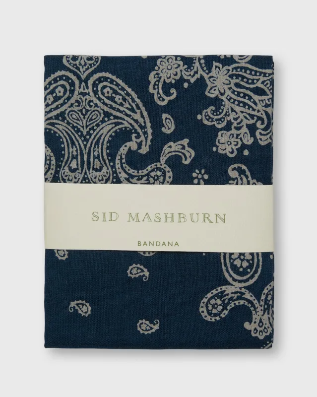 Bandana in Pacific Paisley sold by Mashburn