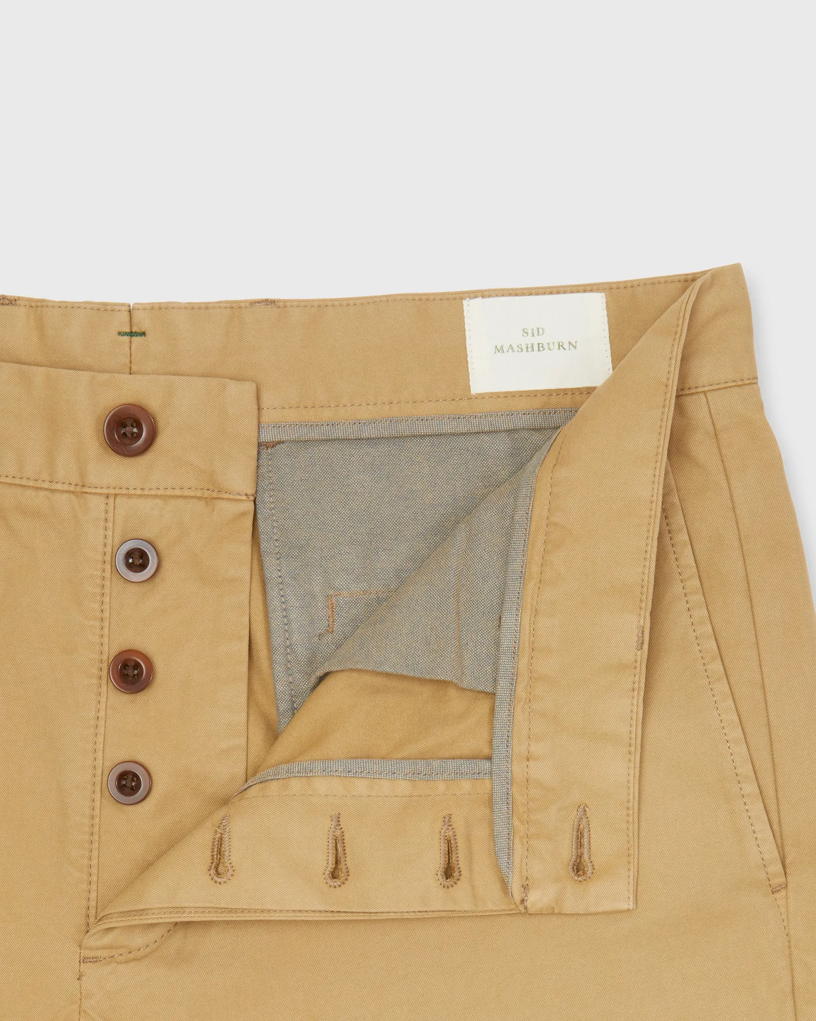 Garment-Dyed Field Pant in British Khaki AP Twill sold by Mashburn product image thumbnail 3