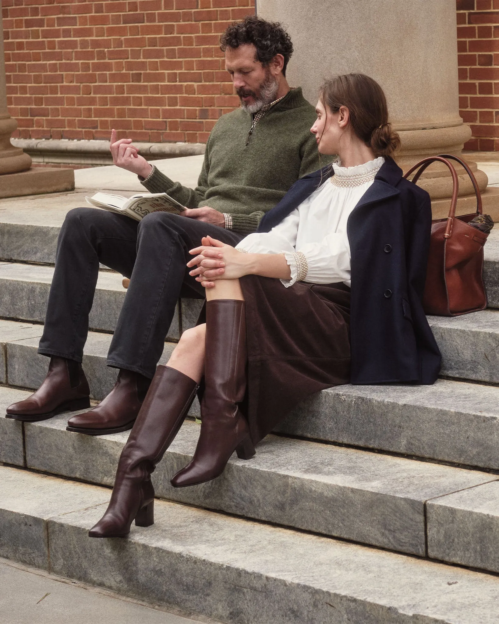 Chelsea Boot in Espresso Calfskin sold by Mashburn product image thumbnail 5