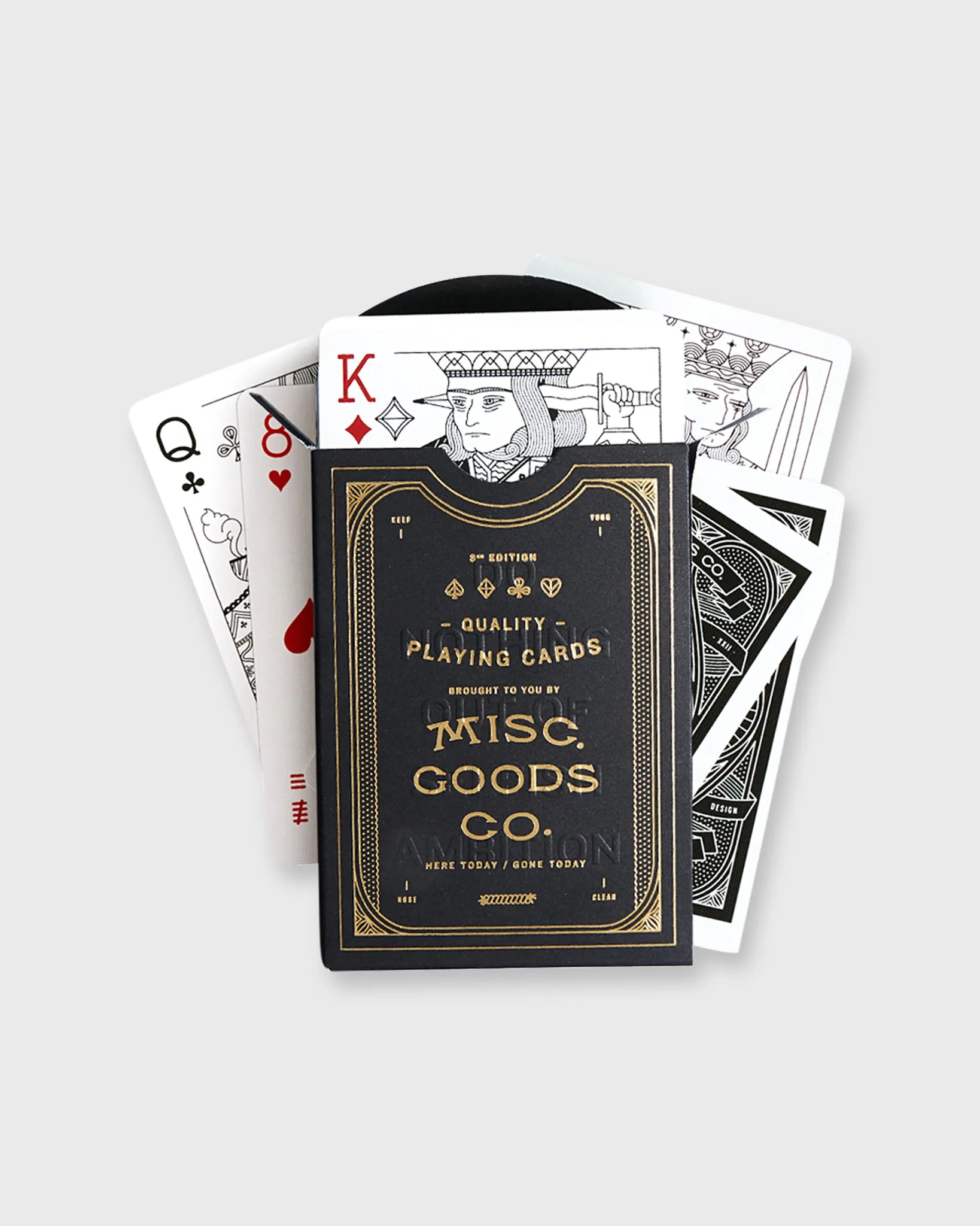 Playing Cards in Black sold by Mashburn