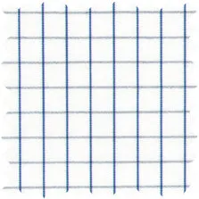 Made-to-Order Anaya Popover Dress in White/Blue Graph Check Poplin sold by Mashburn