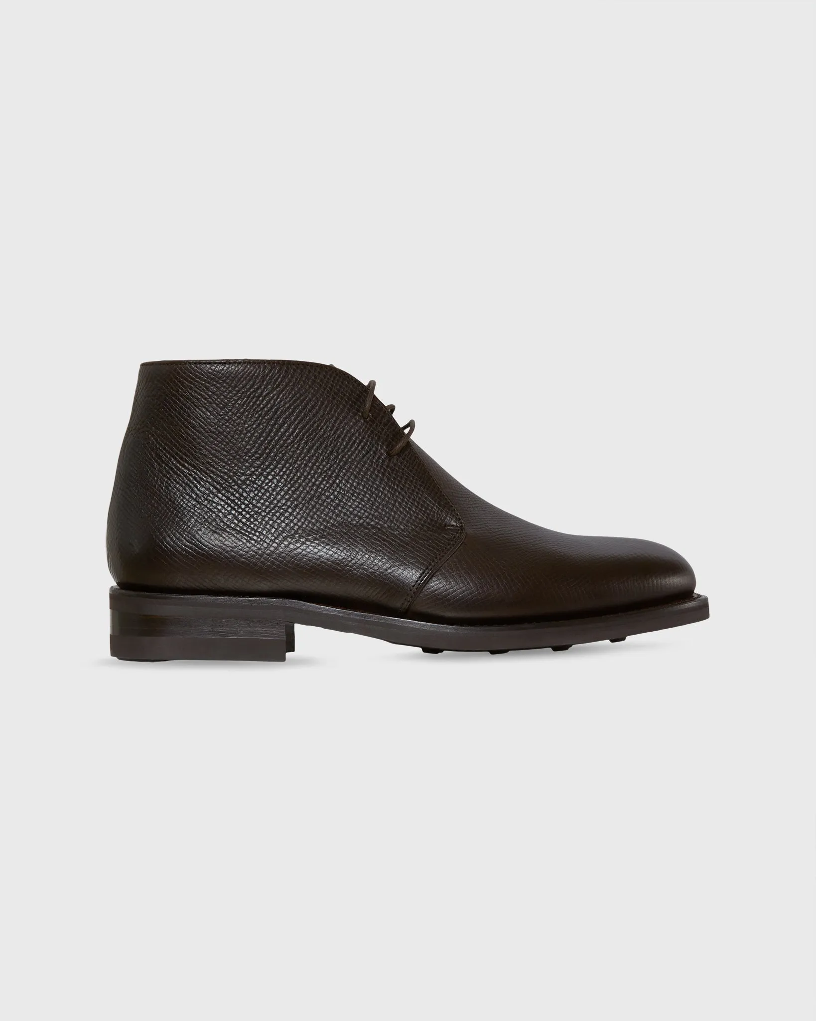 Chukka Boot in Dark Brown Utah Grain Calfskin sold by Mashburn product image thumbnail 2