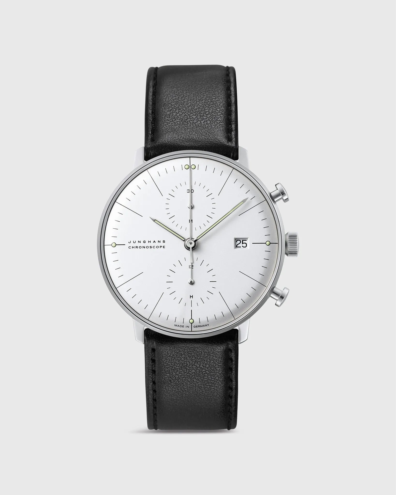 Max Bill Chronoscope Watch in 27/4600.02 sold by Mashburn