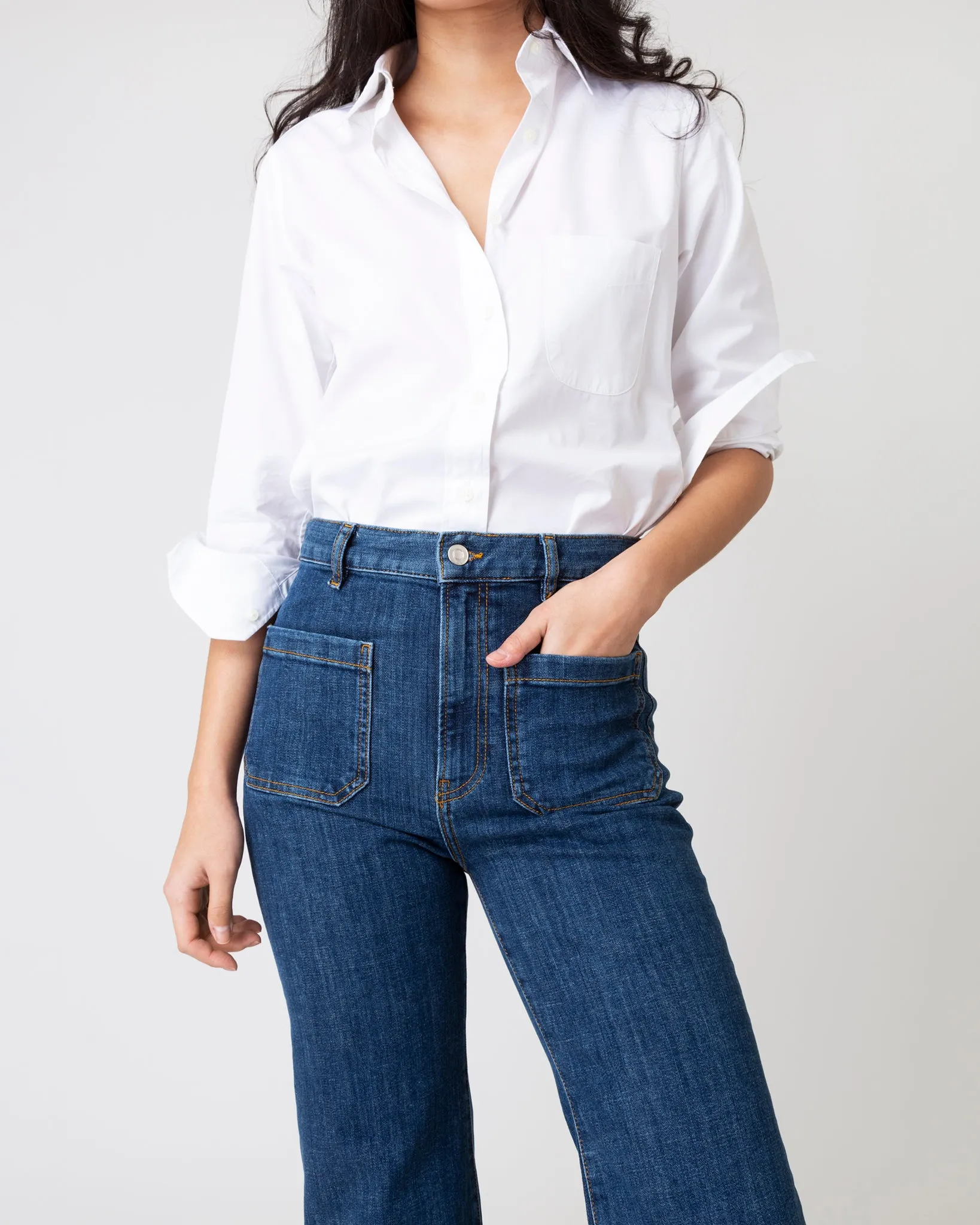 St Monica Jean in Vintage 95 sold by Mashburn product image thumbnail 2