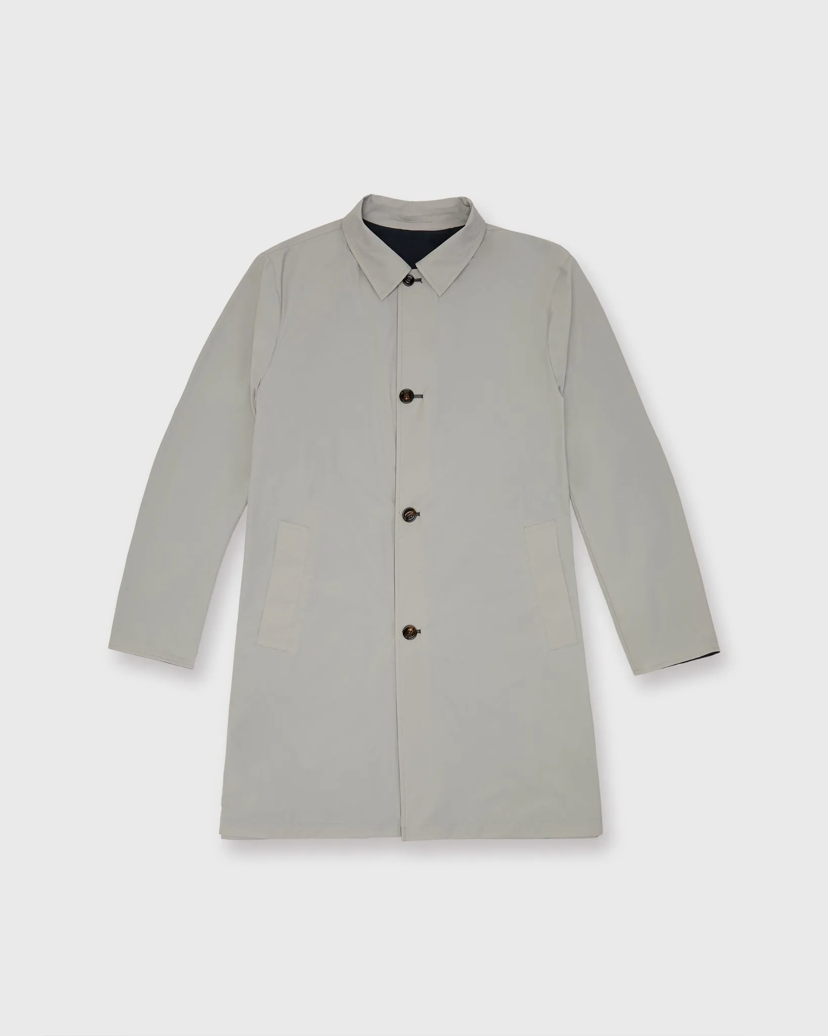 Ben Reversible Coat in Navy/Stone sold by Mashburn product image thumbnail 4