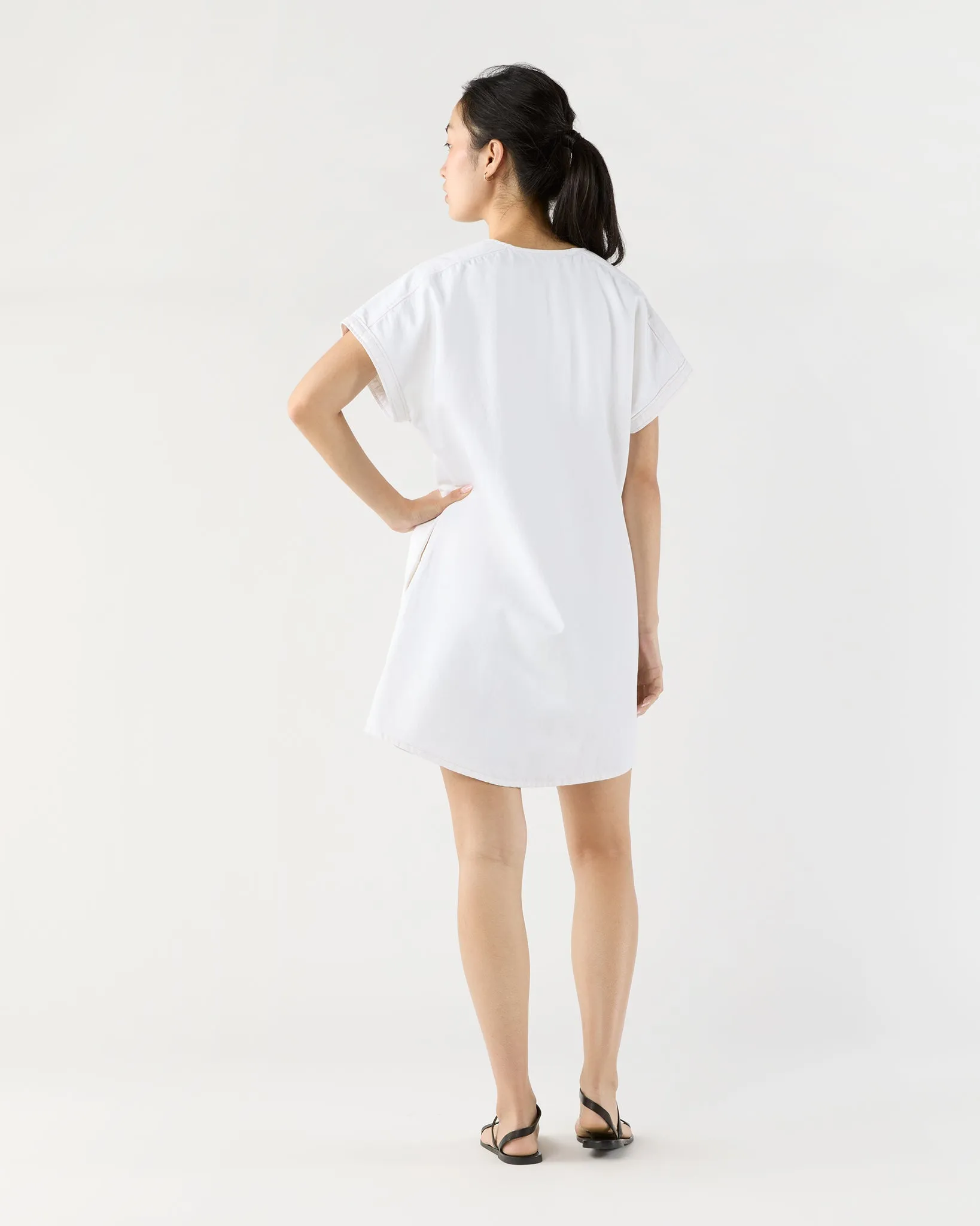 Calypso Dress in Off White sold by Mashburn product image thumbnail 3