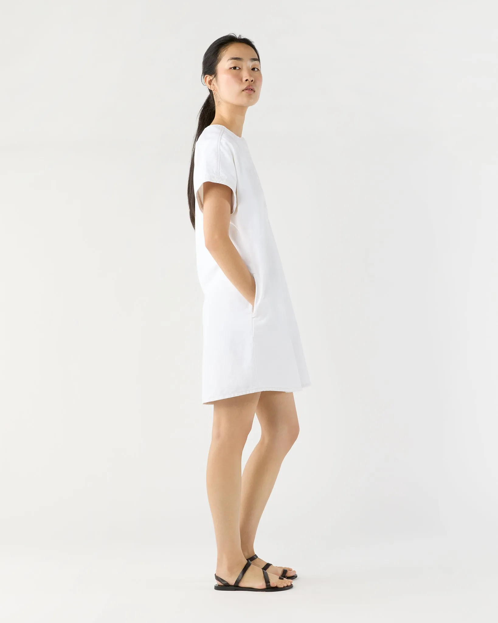 Calypso Dress in Off White sold by Mashburn product image thumbnail 4