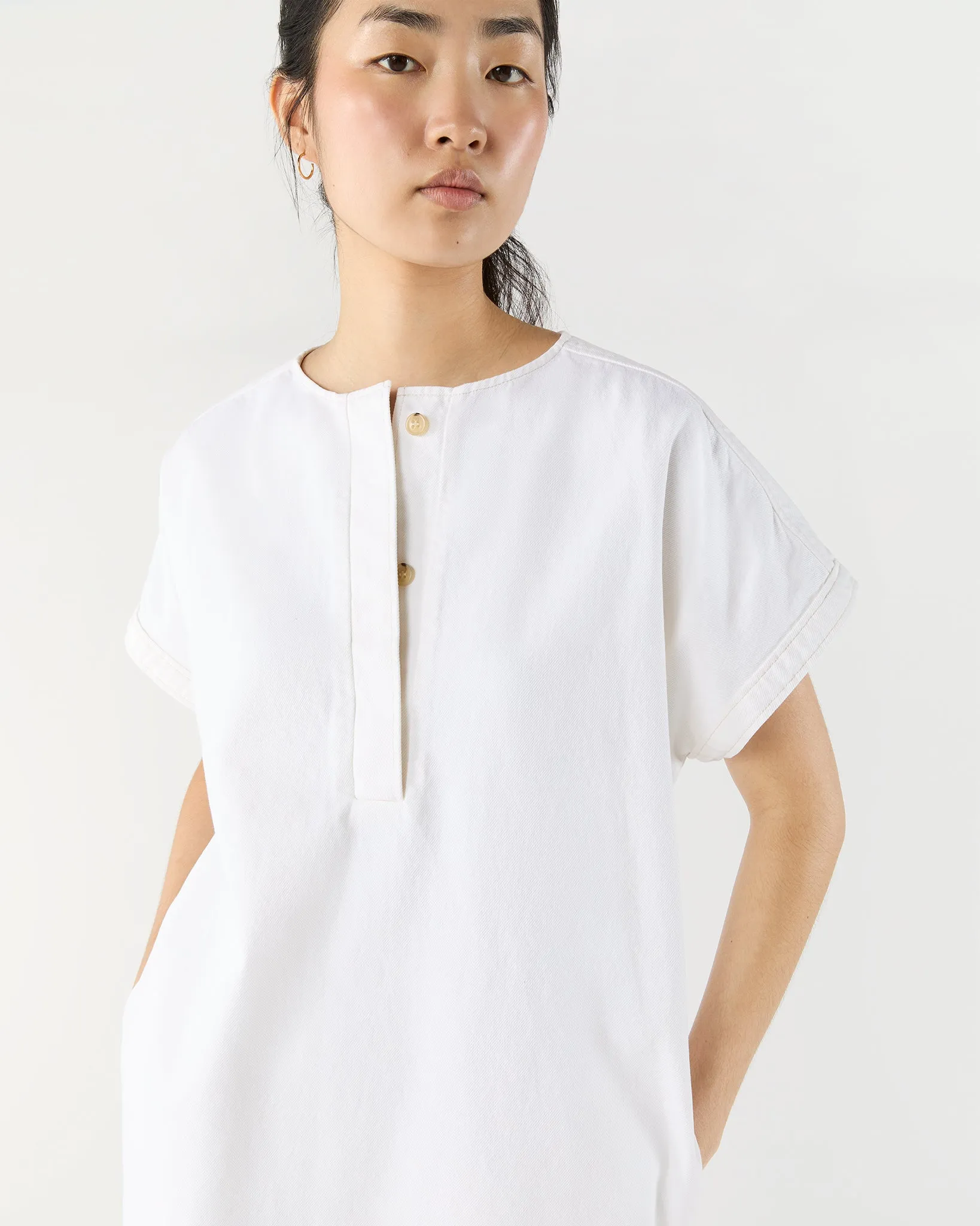 Calypso Dress in Off White sold by Mashburn product image thumbnail 2
