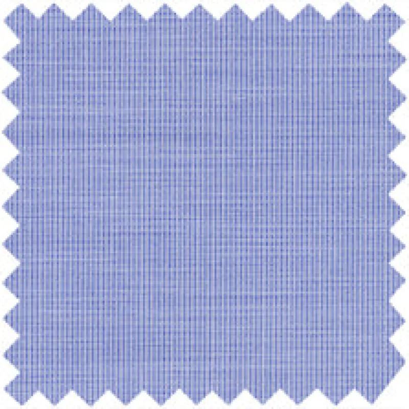 Made-to-Measure Shirt in Blue End-On-End made by Sid Mashburn