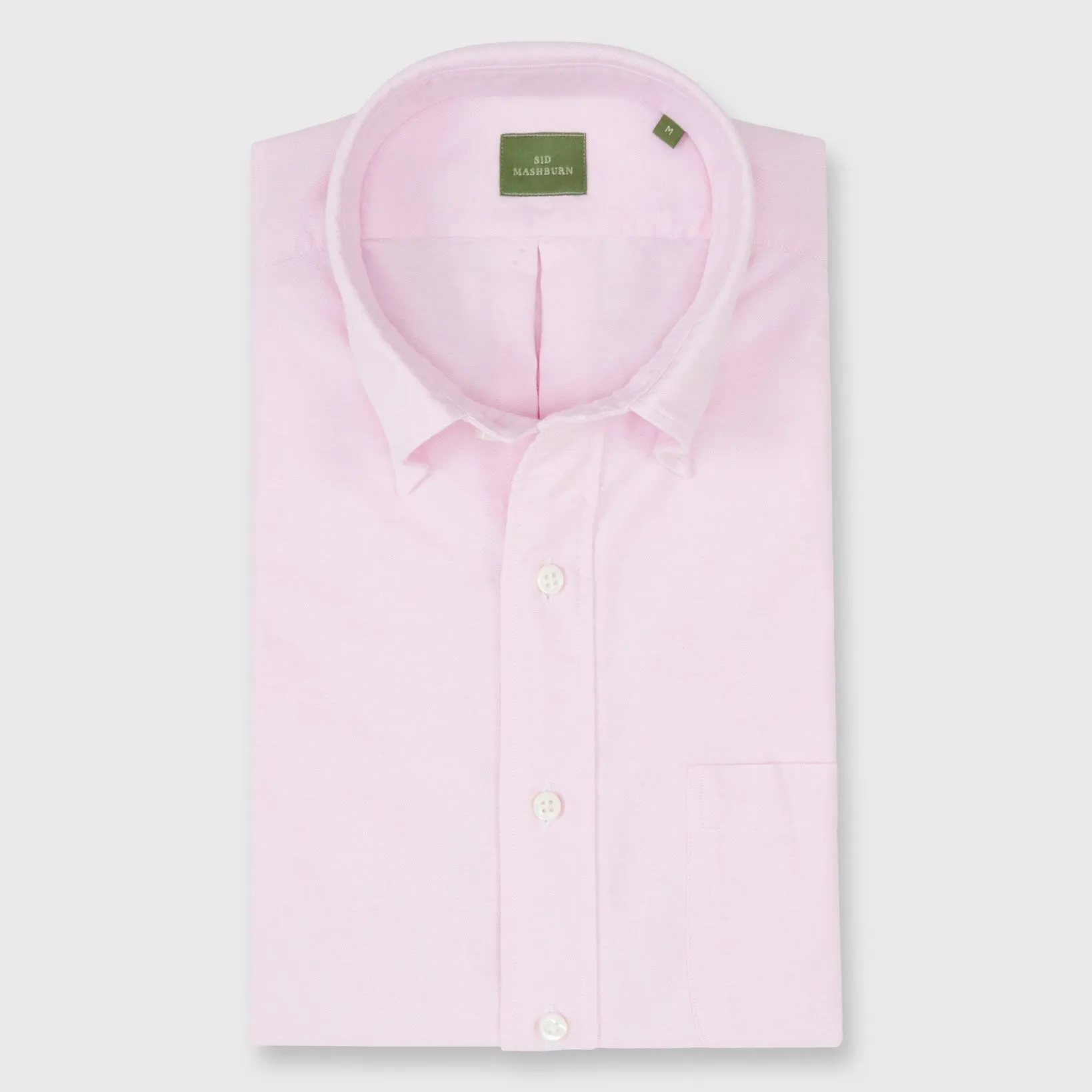 Made-to-Measure Shirt in Light Pink Oxford sold by Mashburn product image thumbnail 3