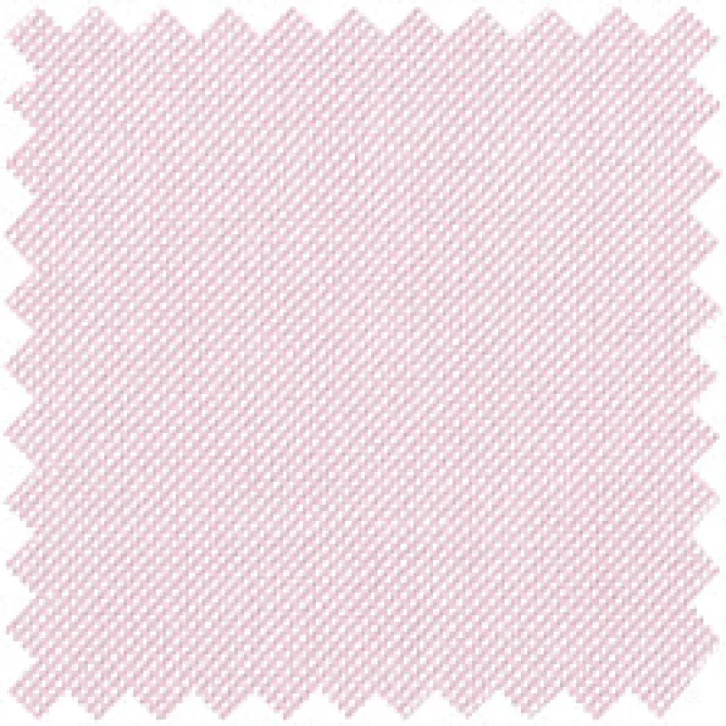 Made-to-Measure Shirt in Light Pink Oxford sold by Mashburn
