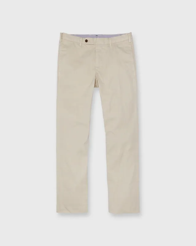 Garment-Dyed Sport Trouser in Khaki AP Twill sold by Mashburn