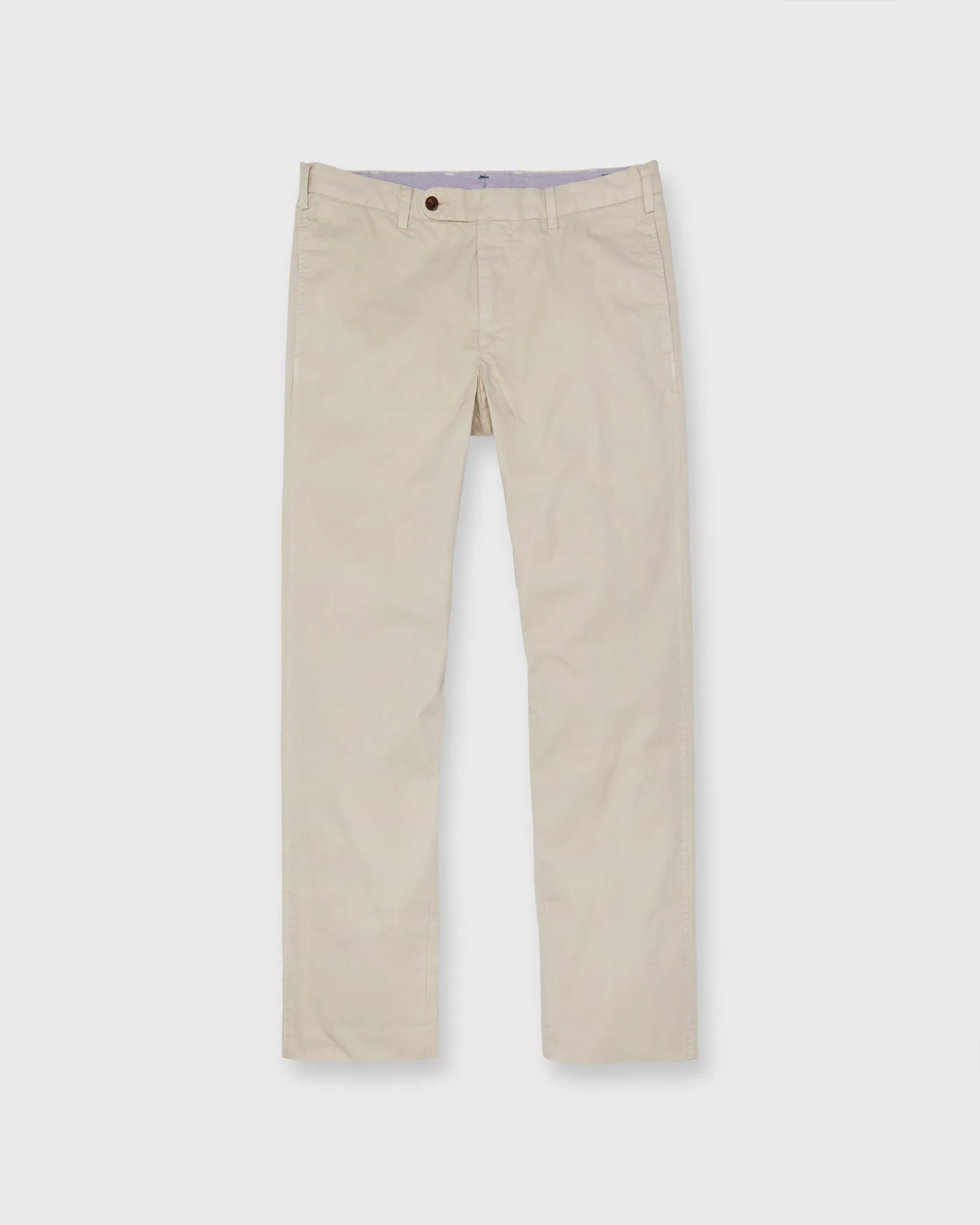 Garment-Dyed Sport Trouser in Khaki AP Twill sold by Mashburn