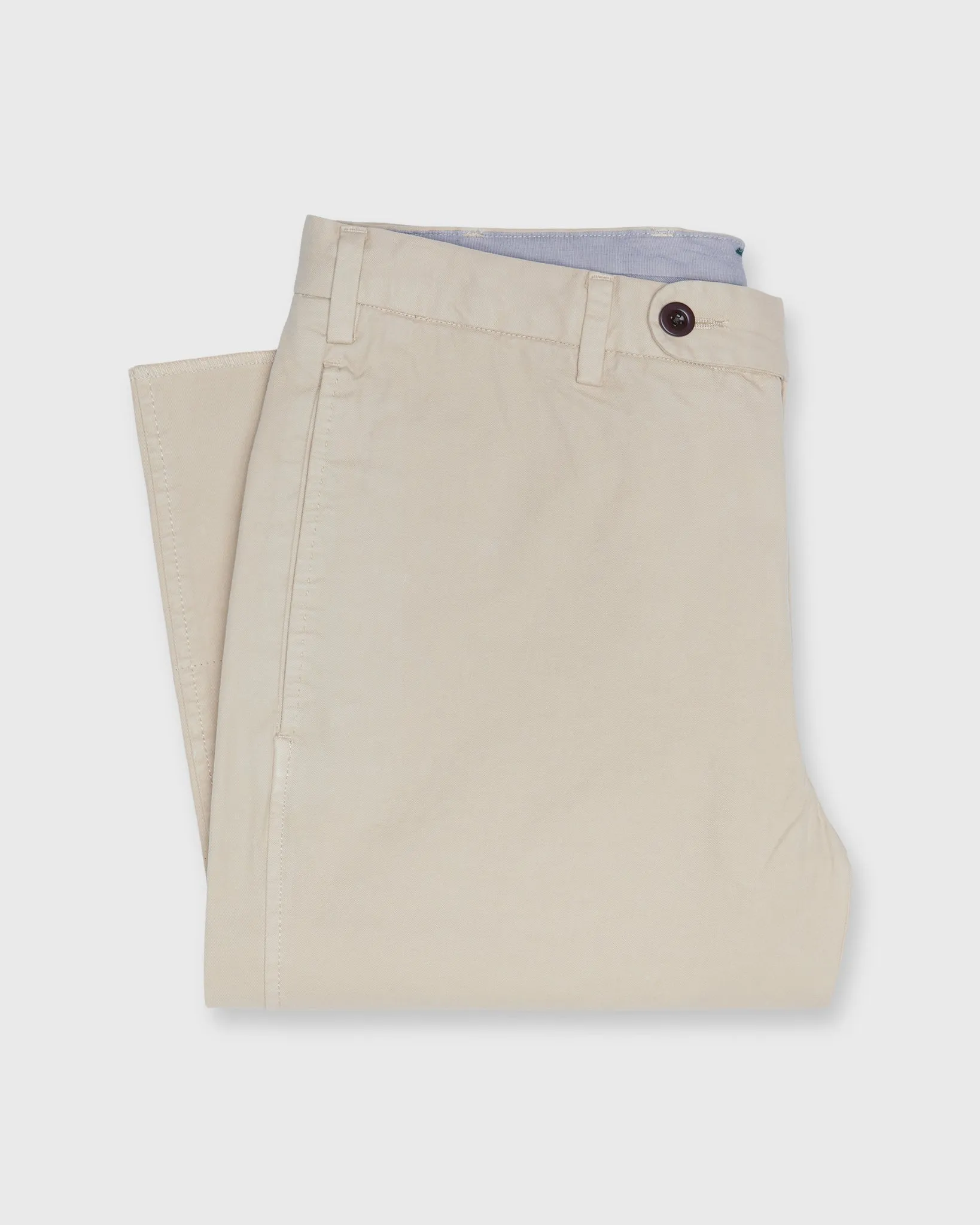 Garment-Dyed Sport Trouser in Khaki AP Twill sold by Mashburn product image thumbnail 2