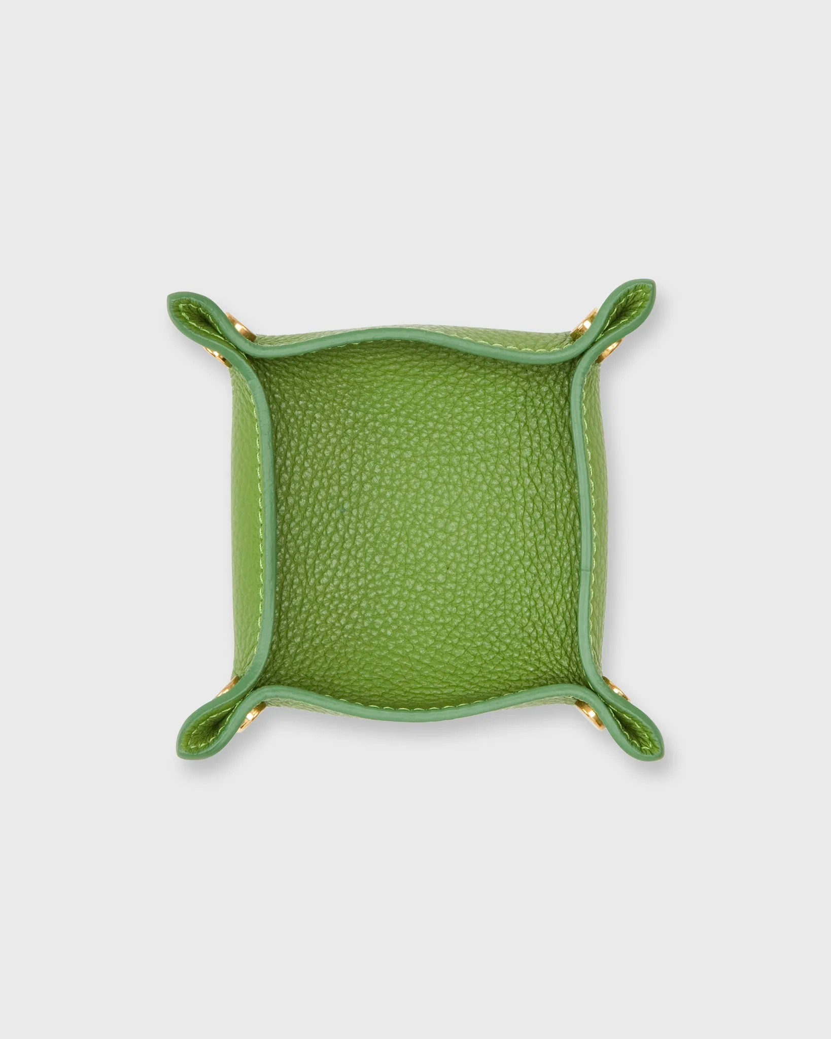 Soft Small Square Tray in Avocado Leather sold by Mashburn product image thumbnail 4