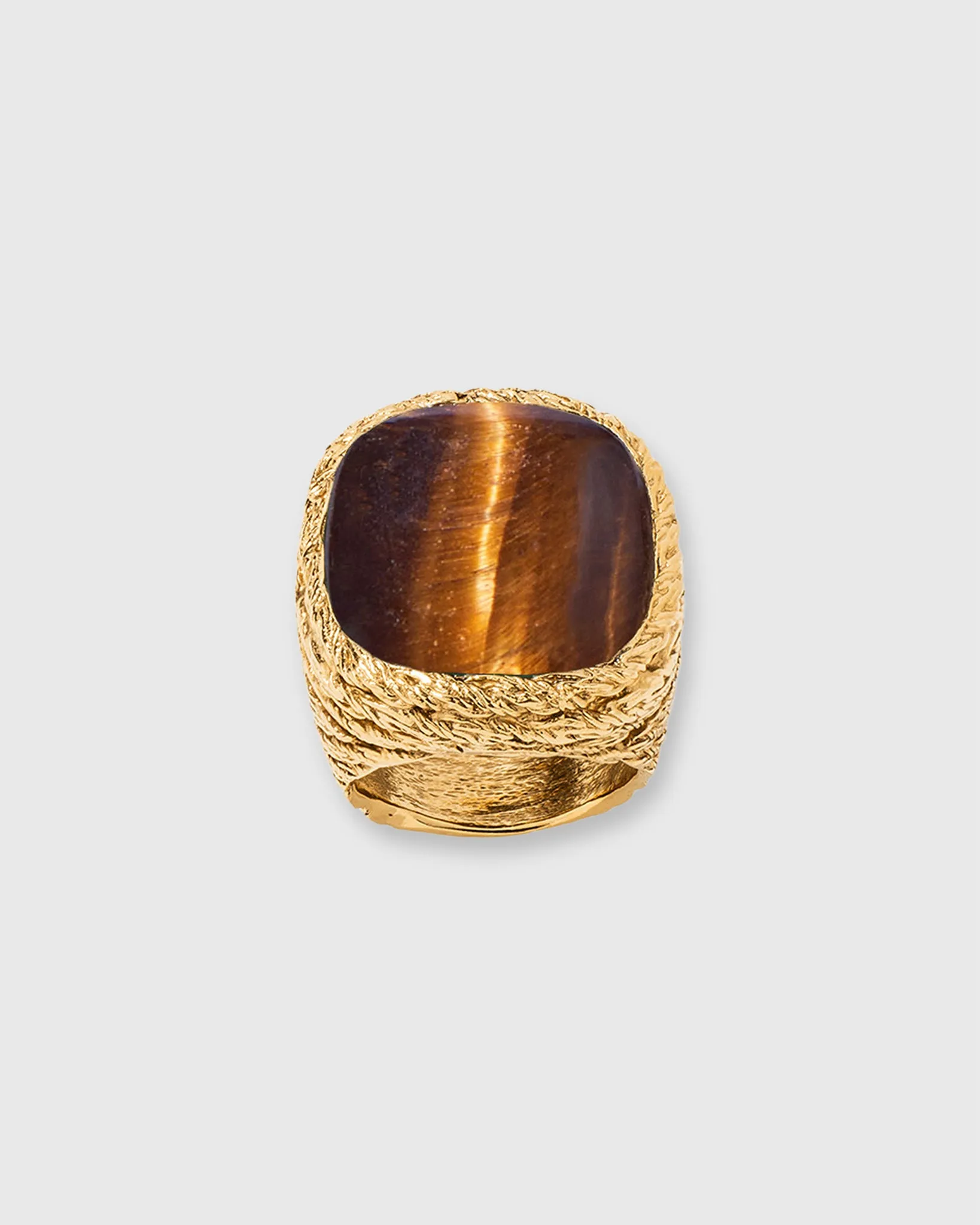 Miki Ring in Tiger Eye sold by Mashburn