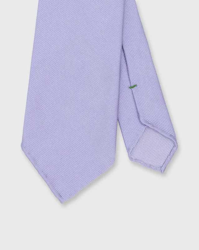 Silk Woven Tie in Purple Twill sold by Mashburn