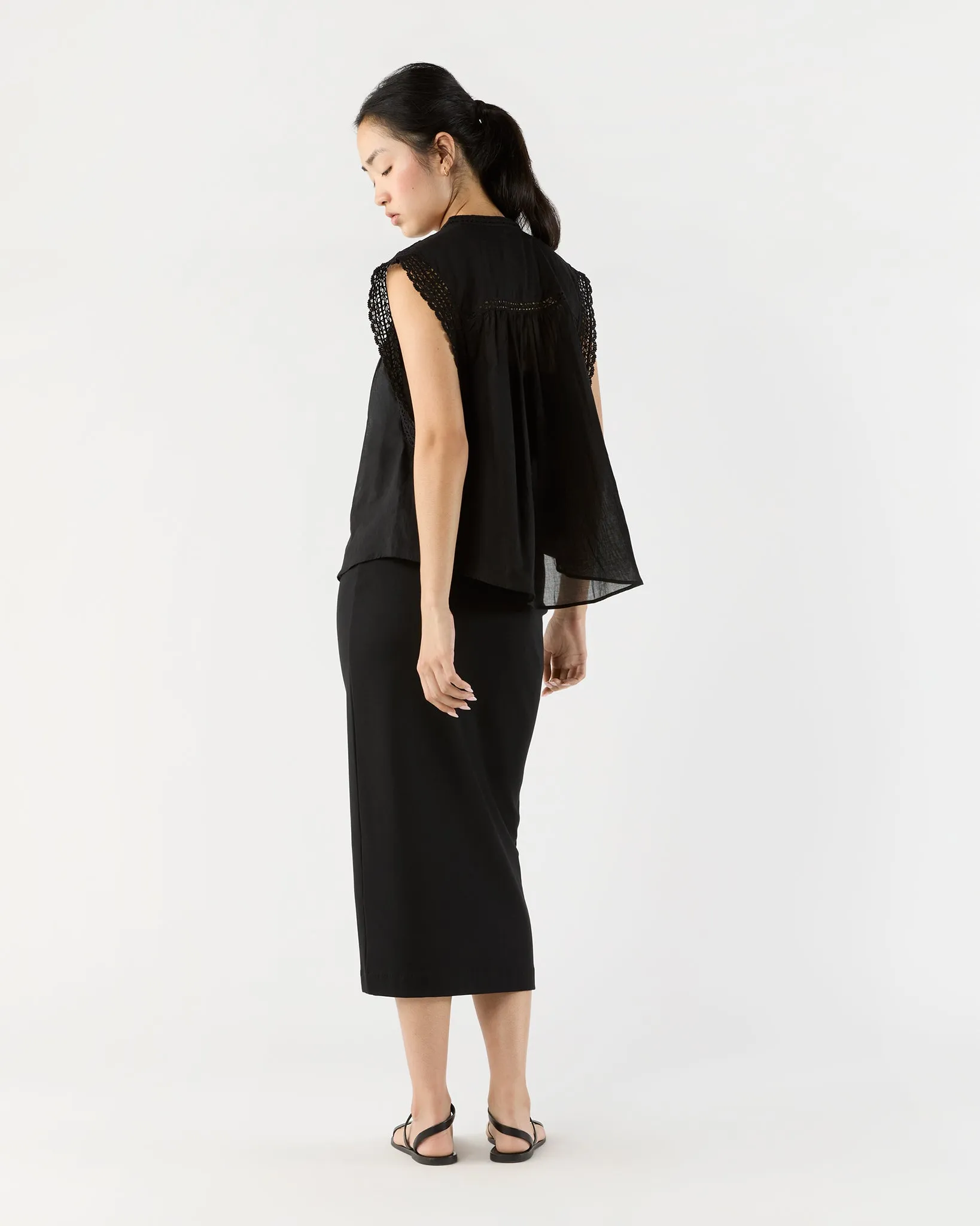 Gresia Top in Black sold by Mashburn product image thumbnail 5
