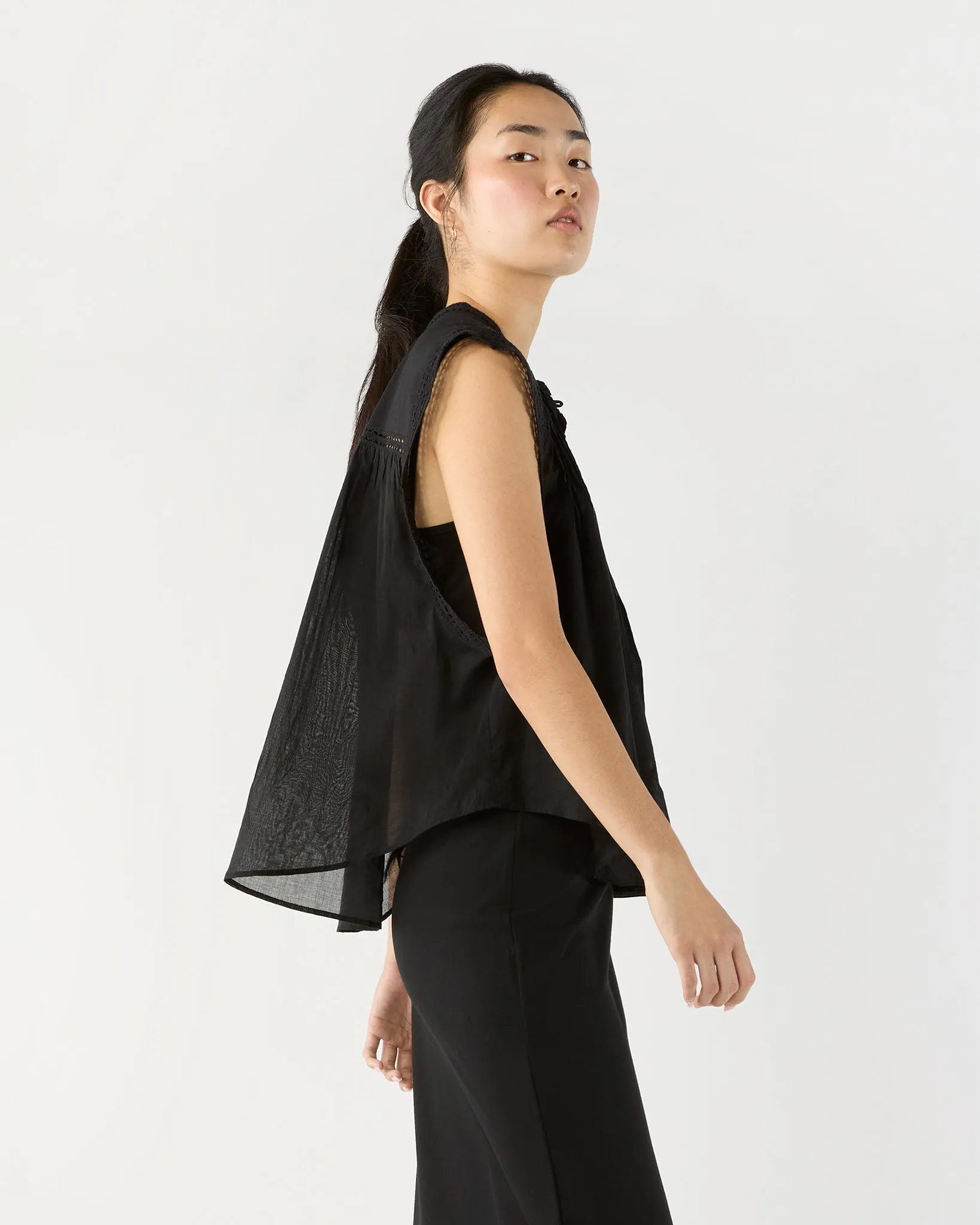 Gresia Top in Black sold by Mashburn product image thumbnail 3