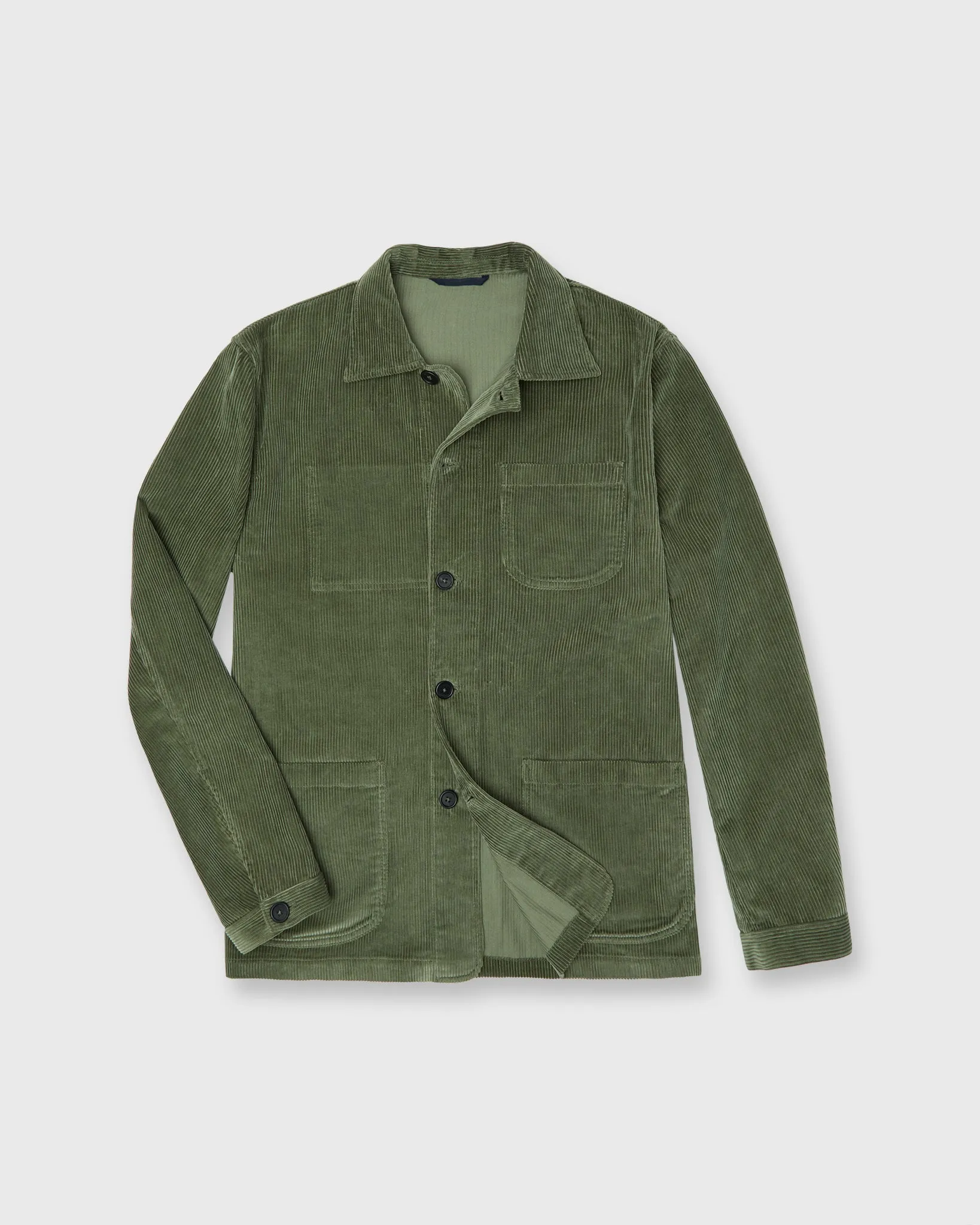 Chore Jacket in Sage Corduroy sold by Mashburn