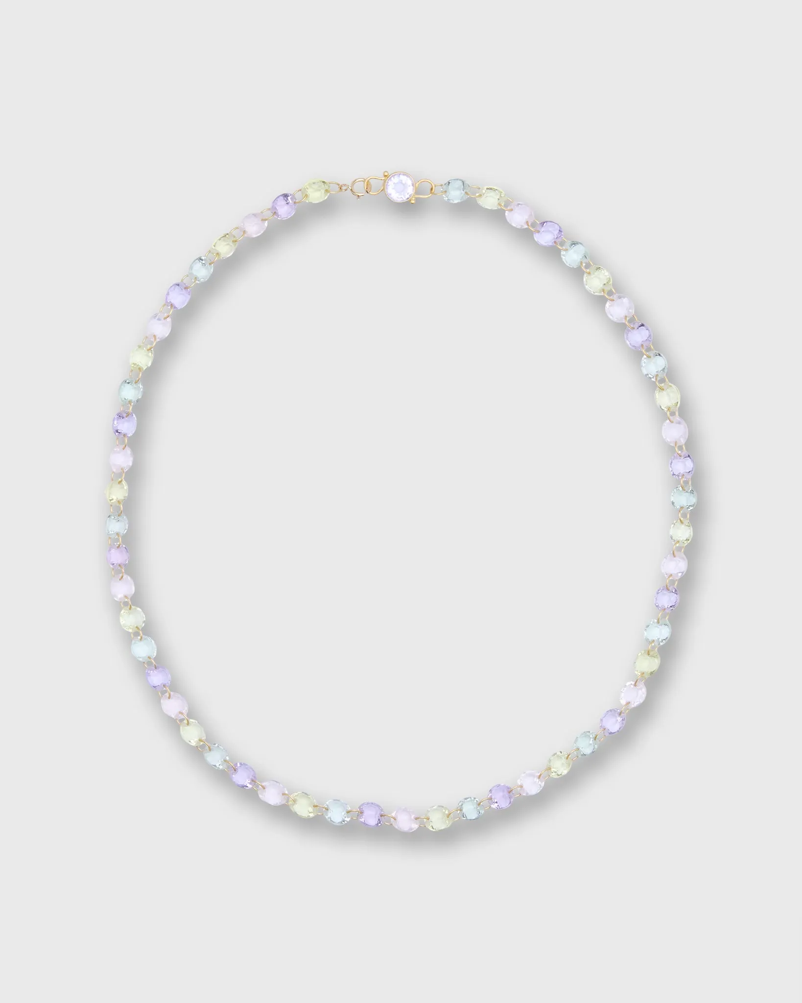 Small Lady Like Necklace in Multicolored Pastel sold by Mashburn