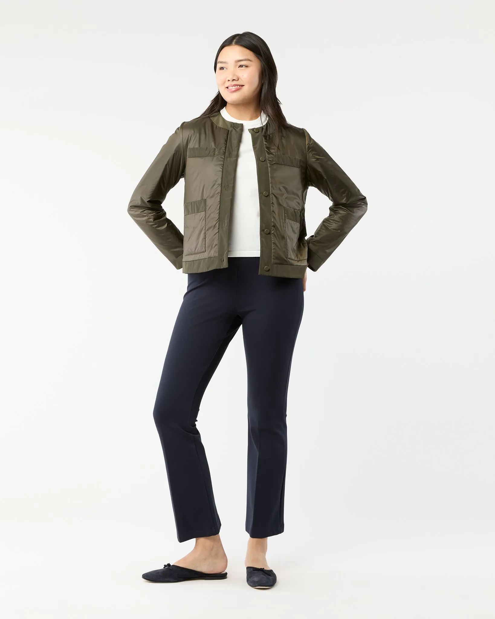 Lile Jacket in Military sold by Mashburn product image thumbnail 3