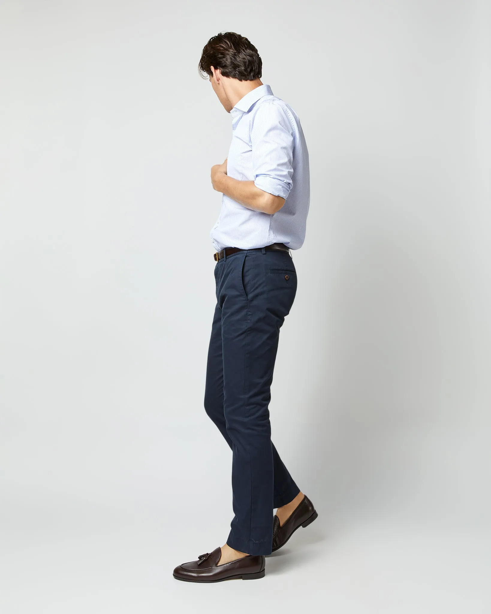 Garment-Dyed Field Pant in Navy AP Twill sold by Mashburn product image thumbnail 5