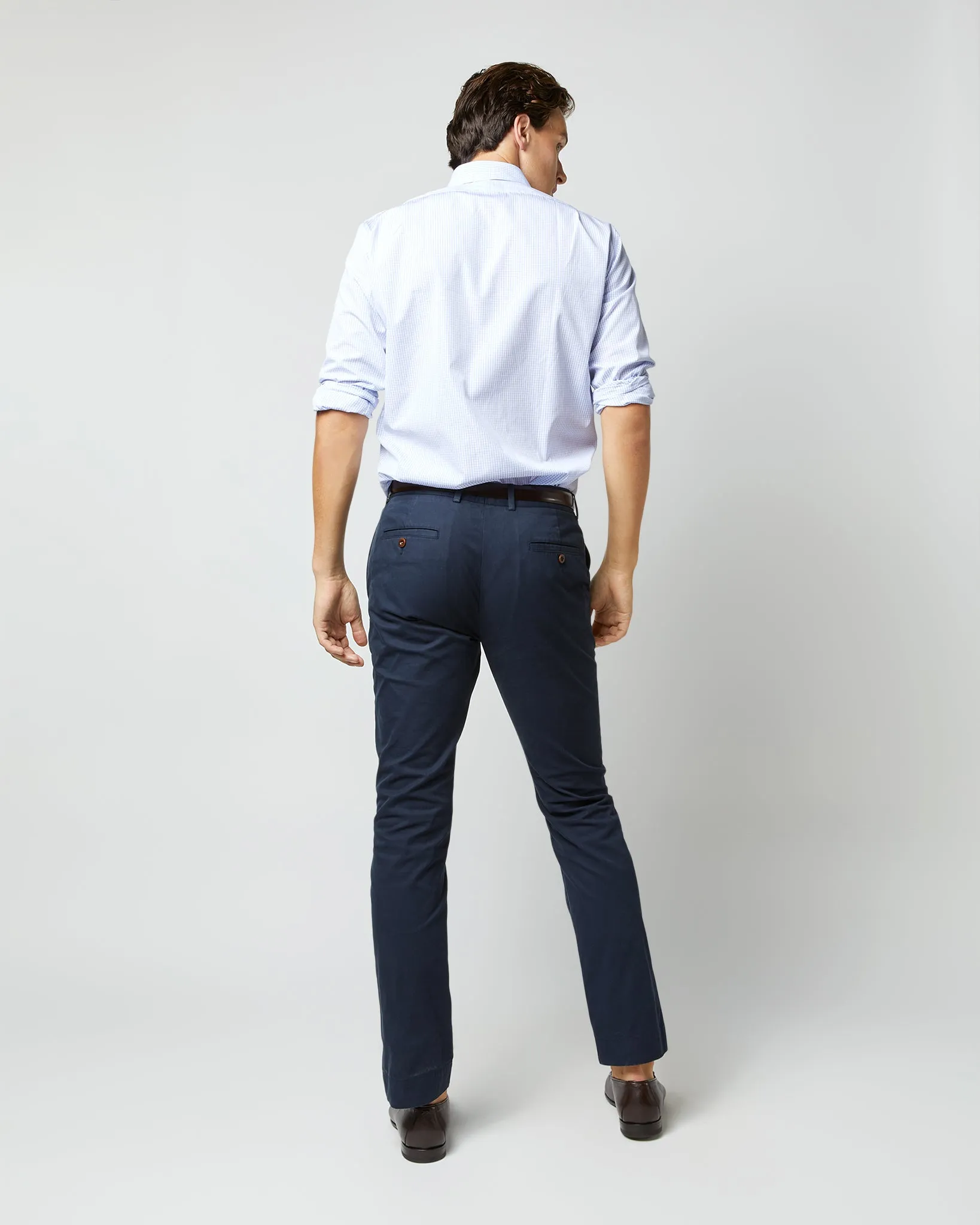 Garment-Dyed Field Pant in Navy AP Twill sold by Mashburn product image thumbnail 4