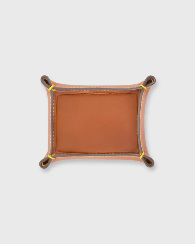 Small Tray in Golden Leather sold by Mashburn