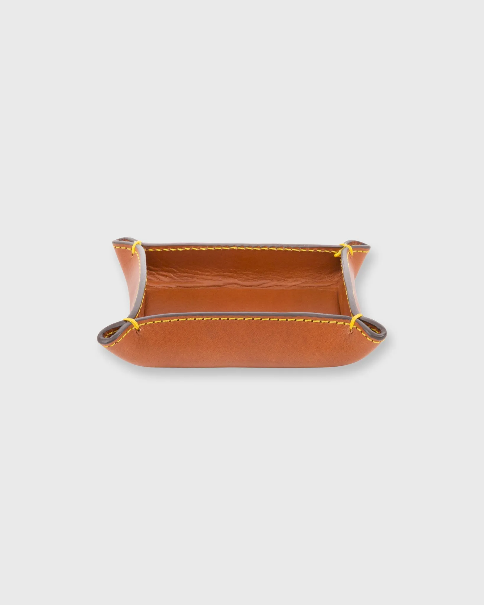 Small Tray in Golden Leather sold by Mashburn product image thumbnail 3