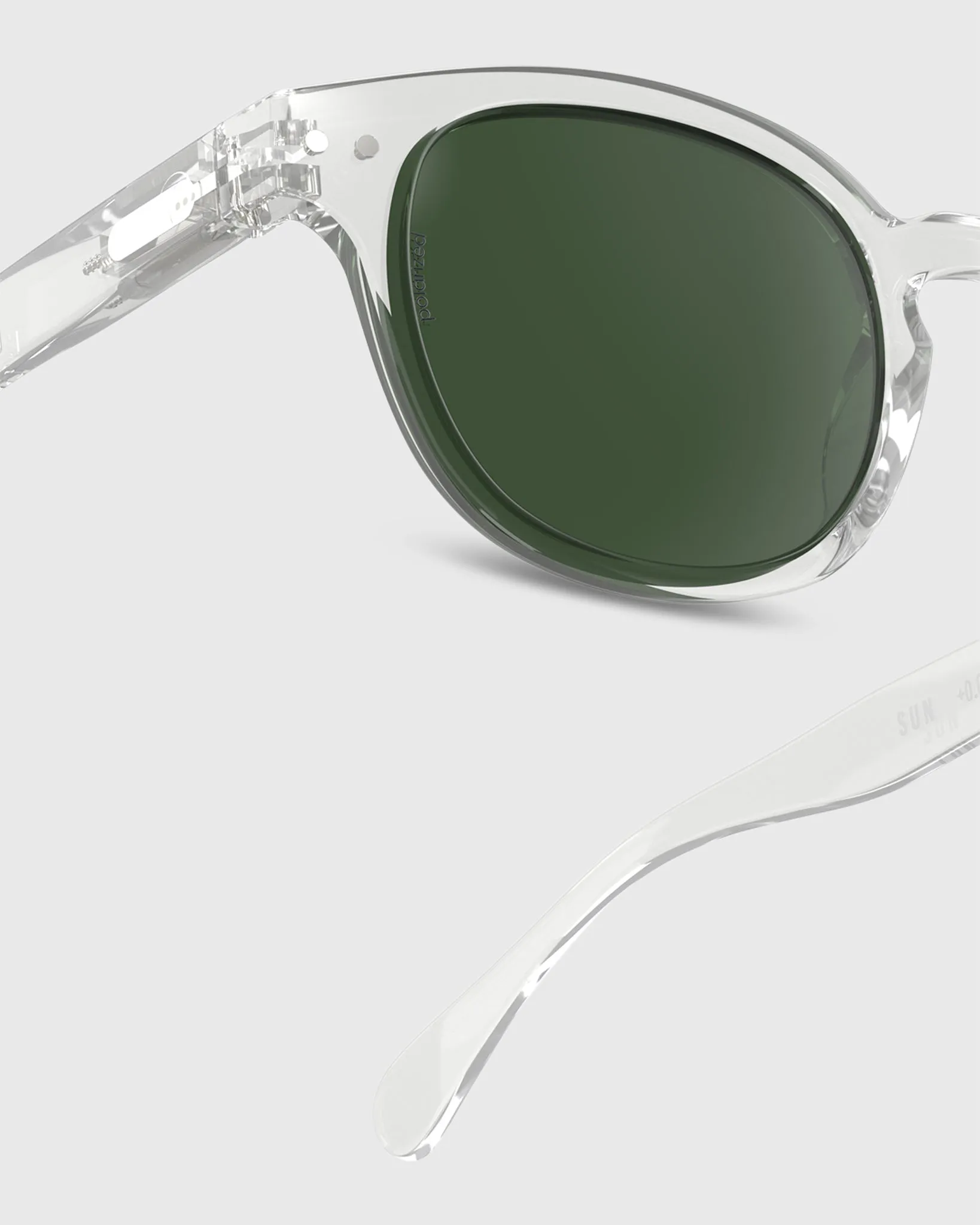 #C Sunglasses in Crystal Polarized sold by Mashburn product image thumbnail 3