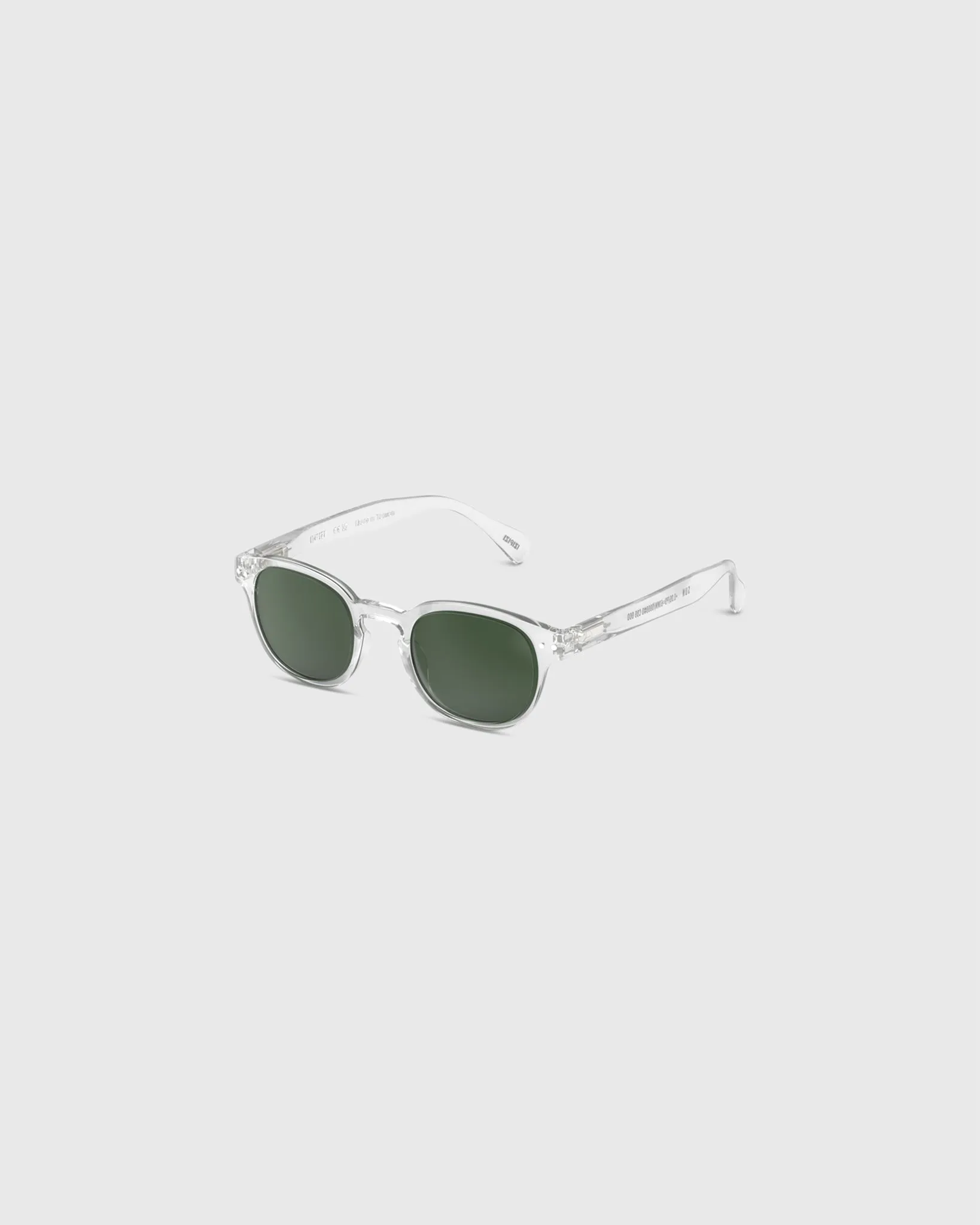 #C Sunglasses in Crystal Polarized sold by Mashburn product image thumbnail 2