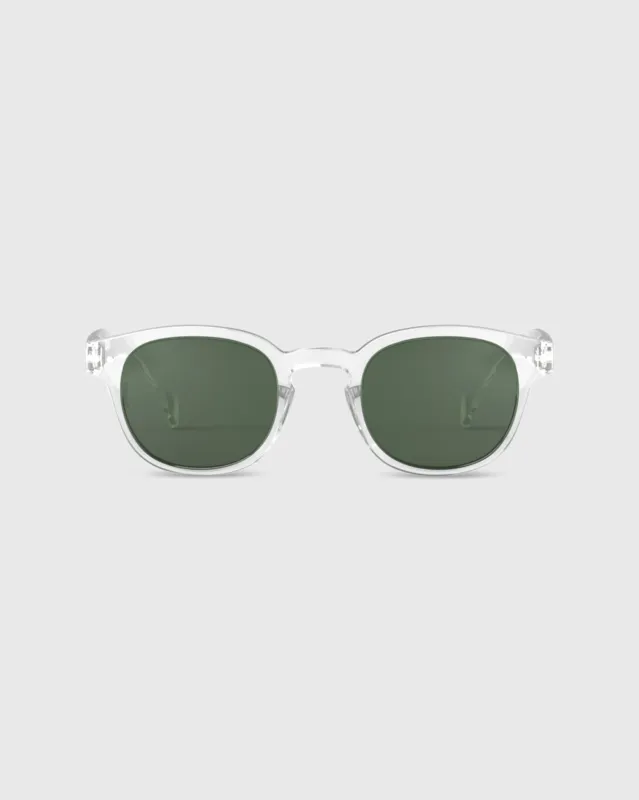 #C Sunglasses in Crystal Polarized sold by Mashburn