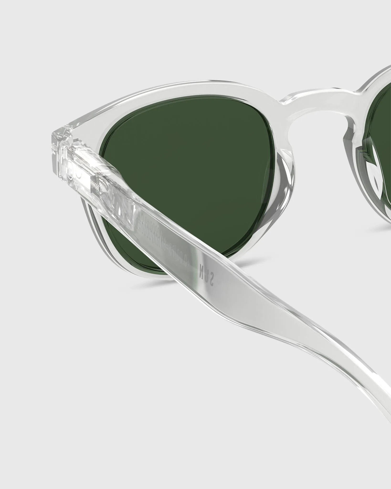 #C Sunglasses in Crystal Polarized sold by Mashburn product image thumbnail 4