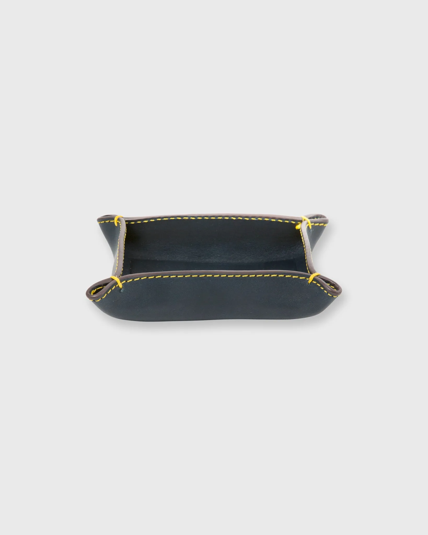 Small Tray in Navy Leather sold by Mashburn product image thumbnail 3