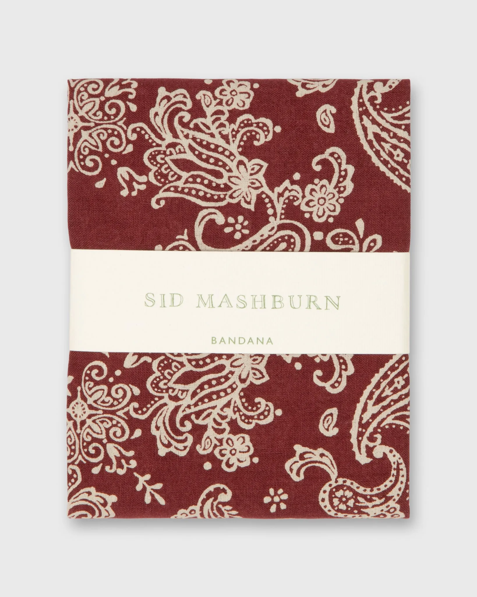 Bandana in Red Paisley sold by Mashburn