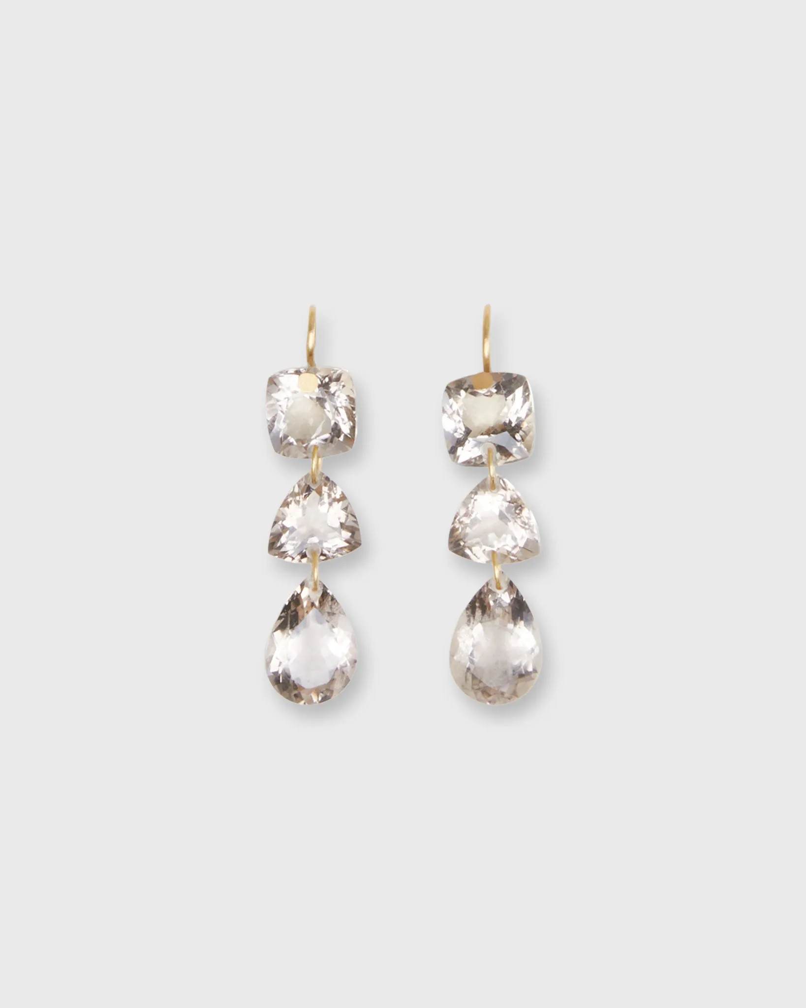 Jemima Earrings in Smokey Quartz sold by Mashburn