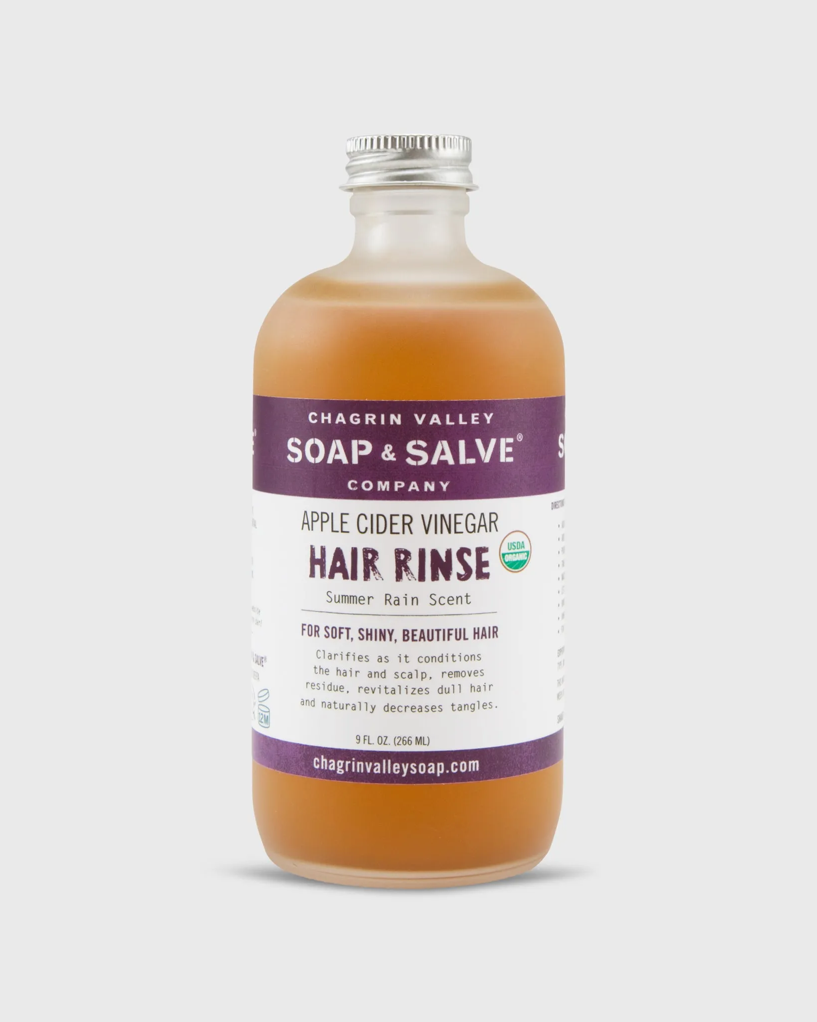 Apple Cider Vinegar Rinse Concentrate in Summer Rain sold by Mashburn