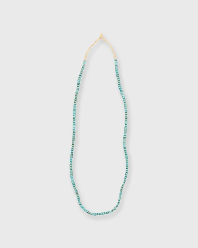 Very Small African Beads in Faded Turquoise sold by Mashburn