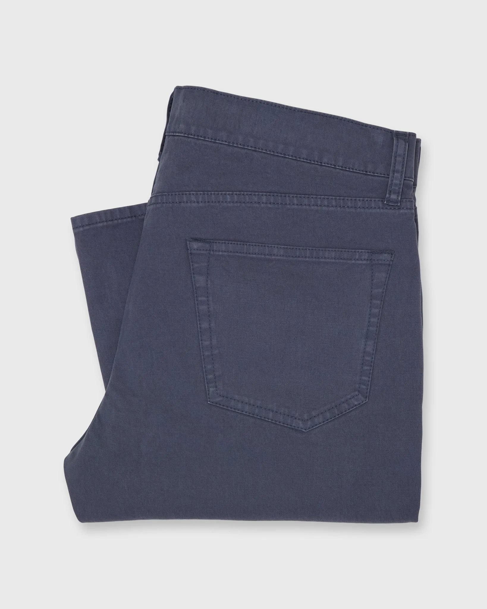 Slim Straight 5-Pocket Pant in Pacific Twill sold by Mashburn