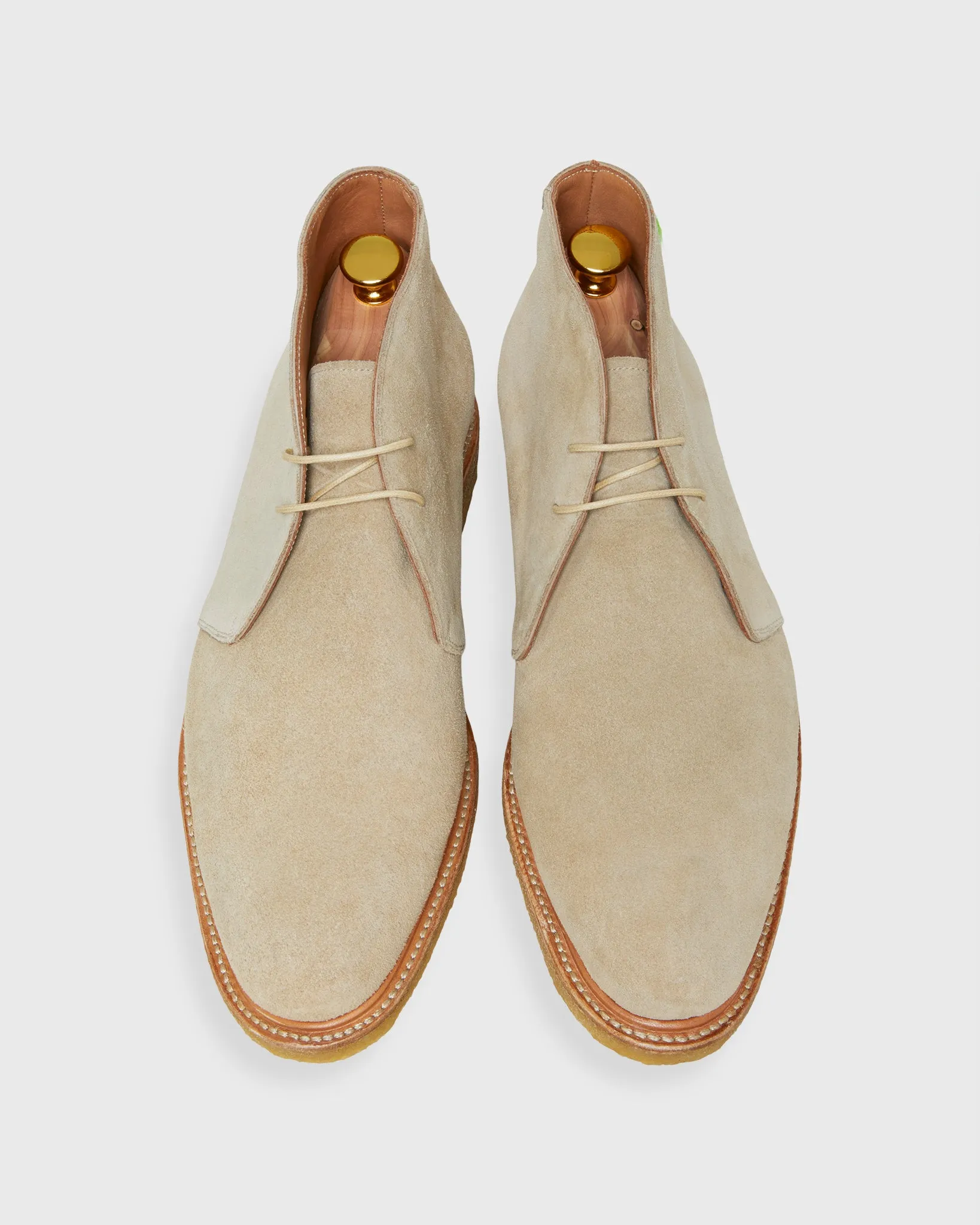 Chukka Boot in Stone Suede sold by Mashburn