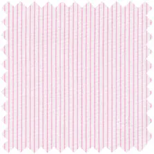 Made-to-Measure Shirt in Pink Mini Pencil Stripe Poplin sold by Mashburn