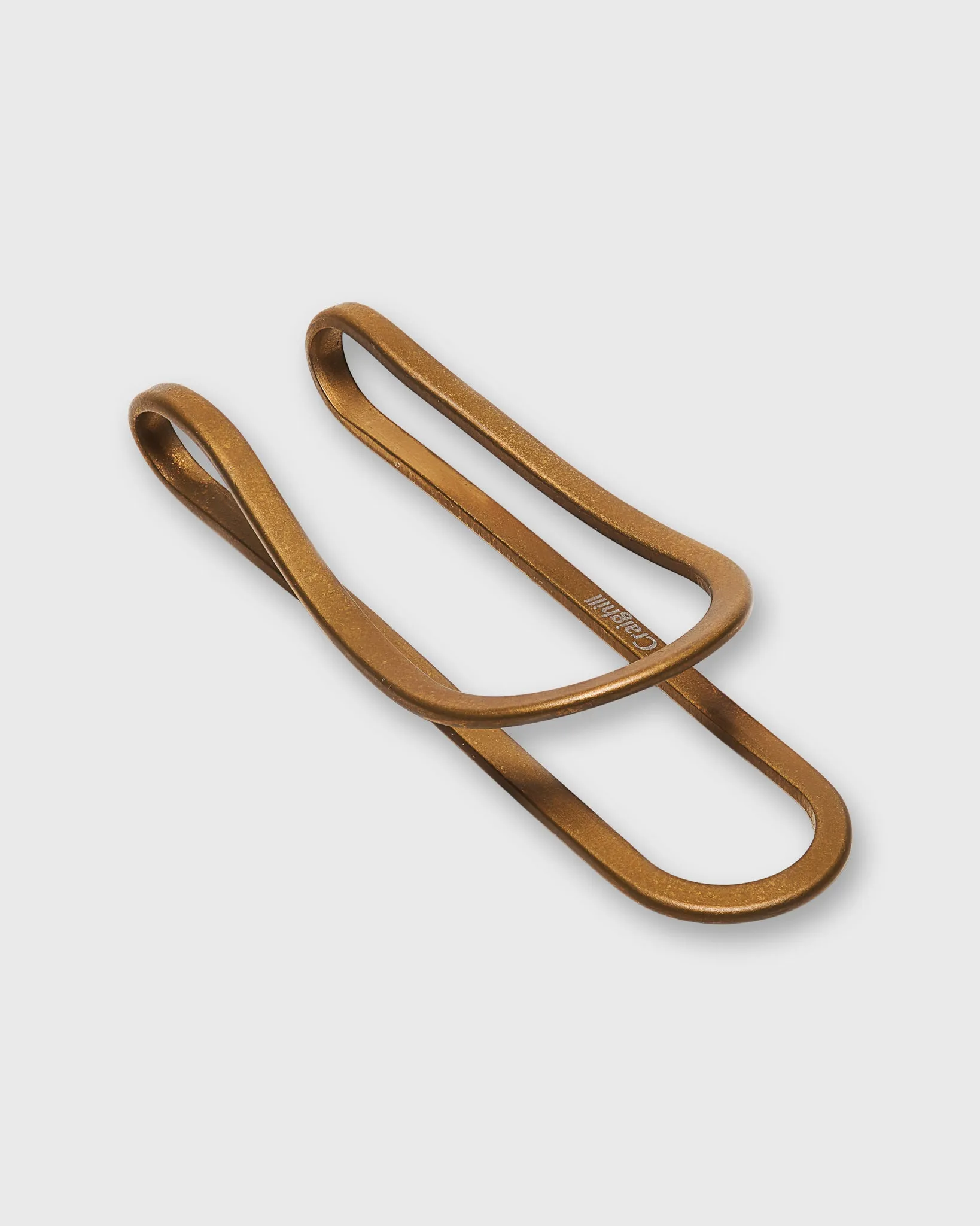 Station Money Clip in Brass sold by Mashburn