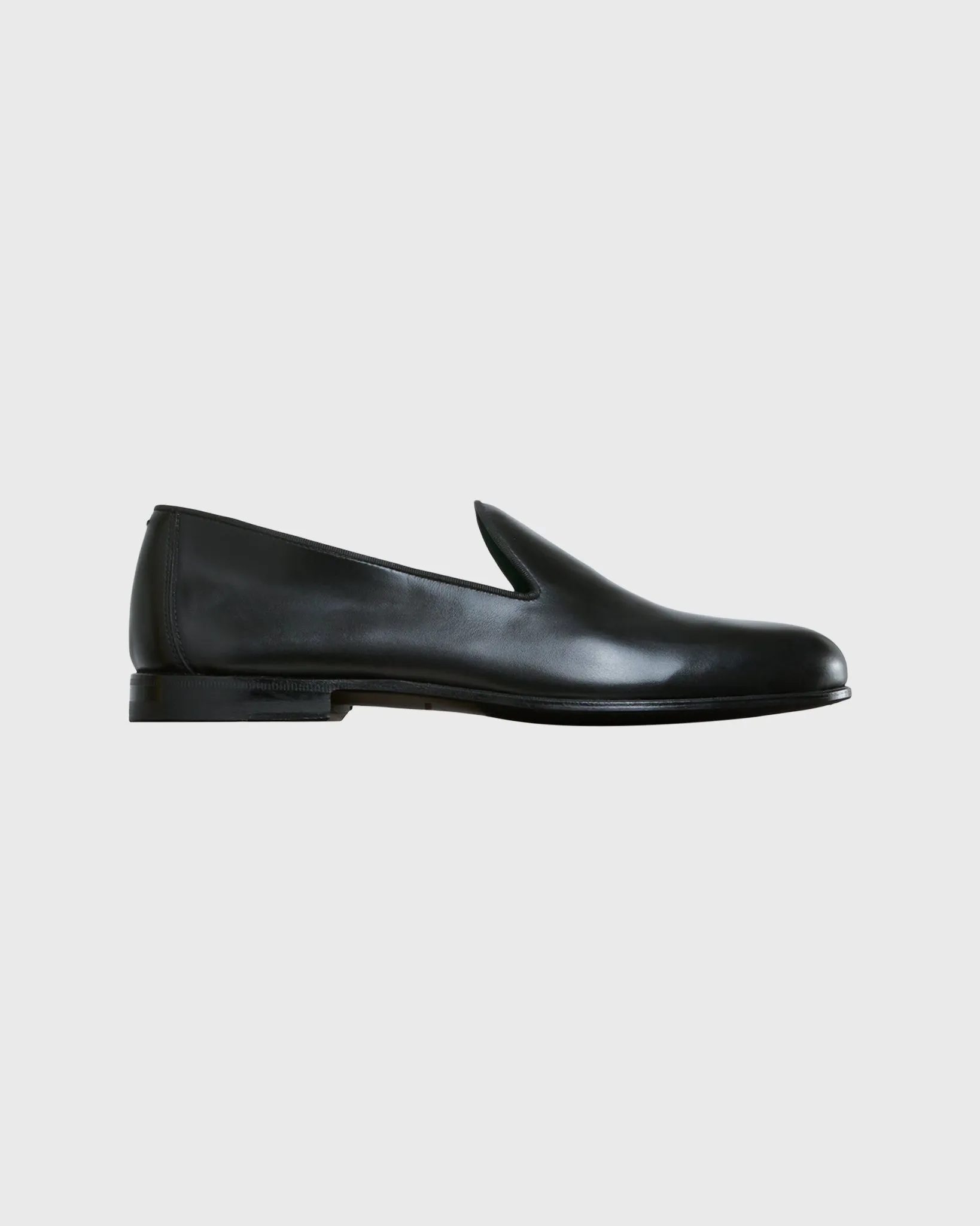 Formal Slipper in Black Calfskin sold by Mashburn product image thumbnail 4