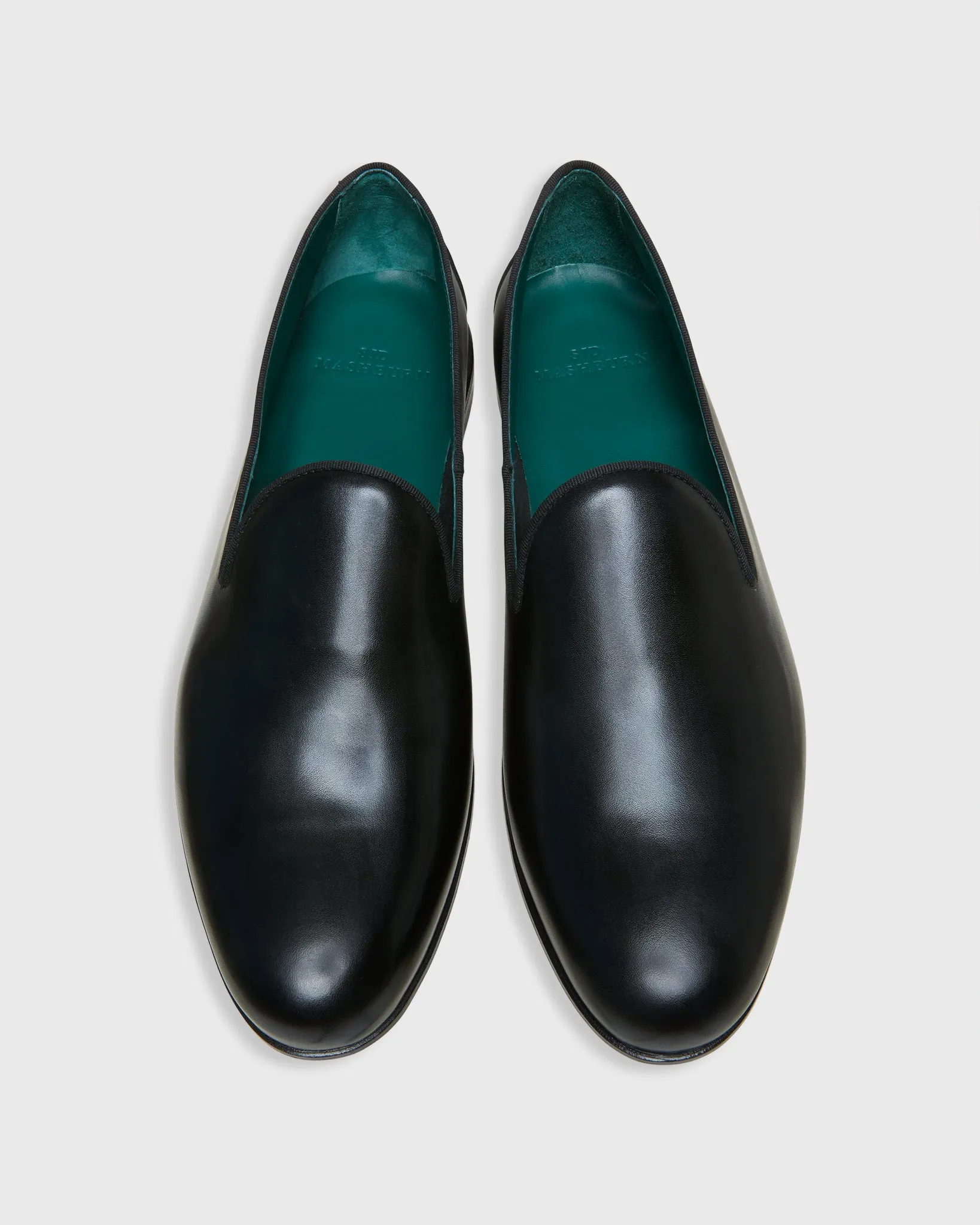 Formal Slipper in Black Calfskin sold by Mashburn product image thumbnail 3