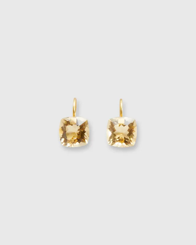 Small Summer Earrings in Citrine sold by Mashburn
